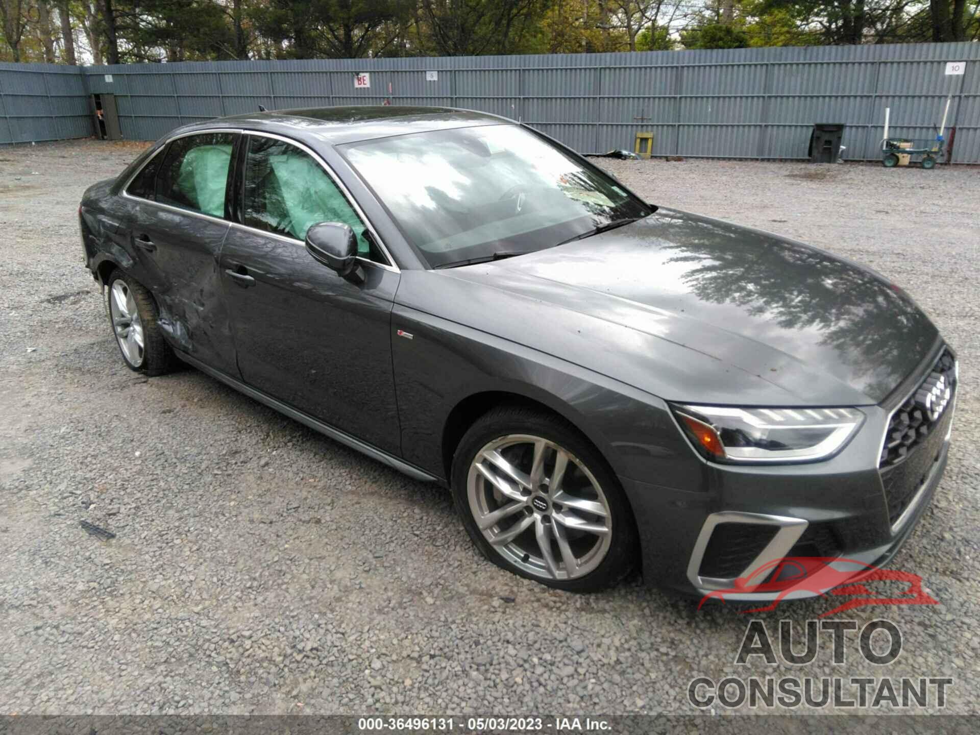 AUDI A4 SEDAN 2021 - WAUEAAF45MA019191