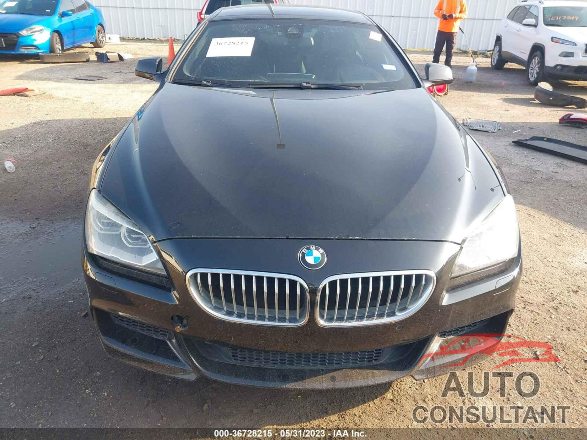 BMW 6 SERIES 2015 - WBA6B2C53FD130098