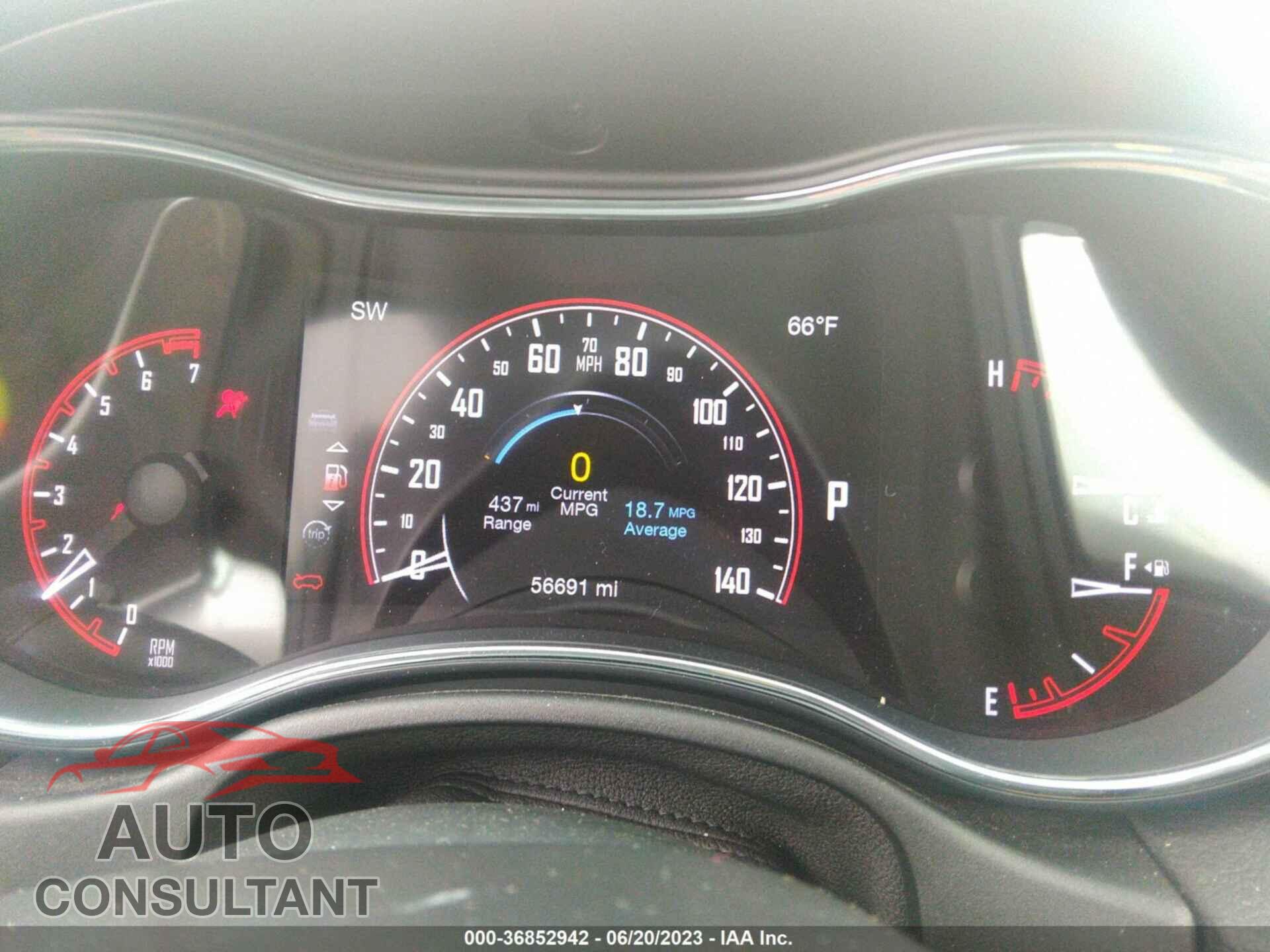 DODGE DURANGO 2017 - 1C4RDJAG3HC860711