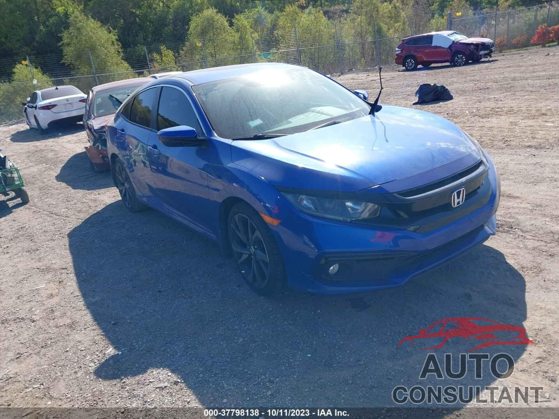 HONDA CIVIC 2019 - 2HGFC2F81KH558286