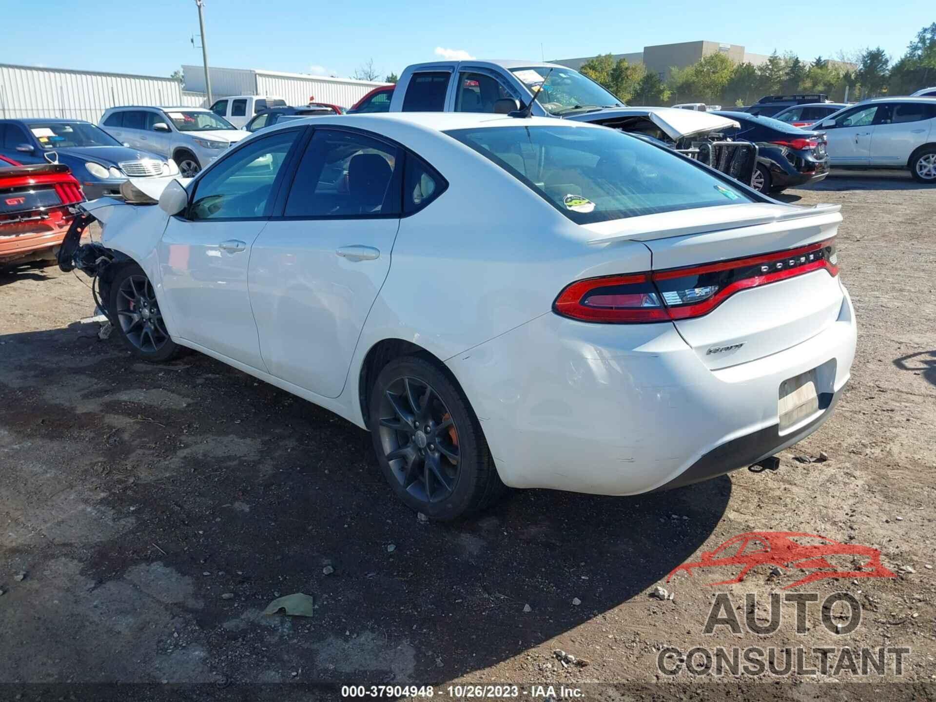 DODGE DART 2015 - 1C3CDFAA9FD432572