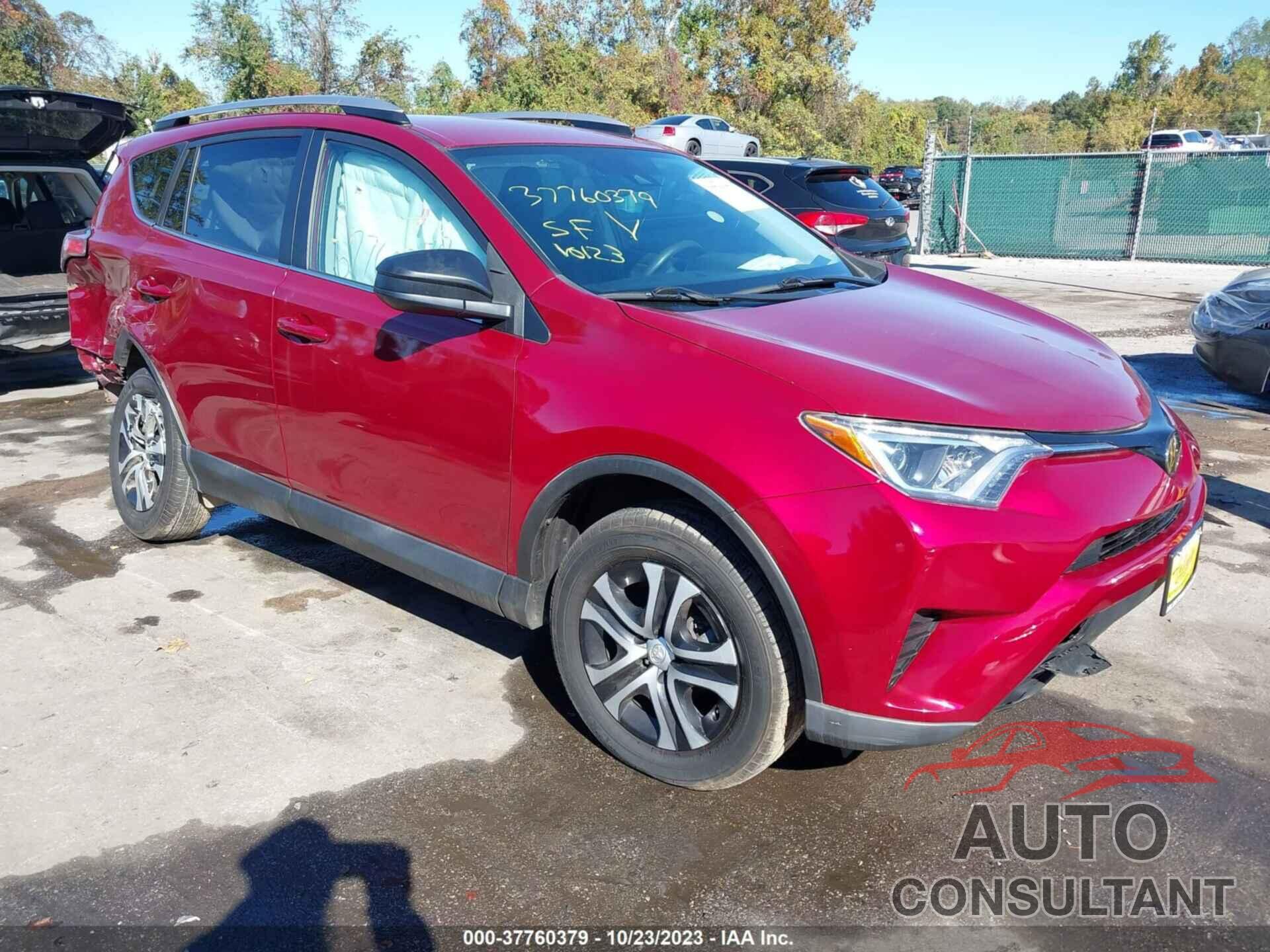 TOYOTA RAV4 2018 - 2T3ZFREV7JW455407