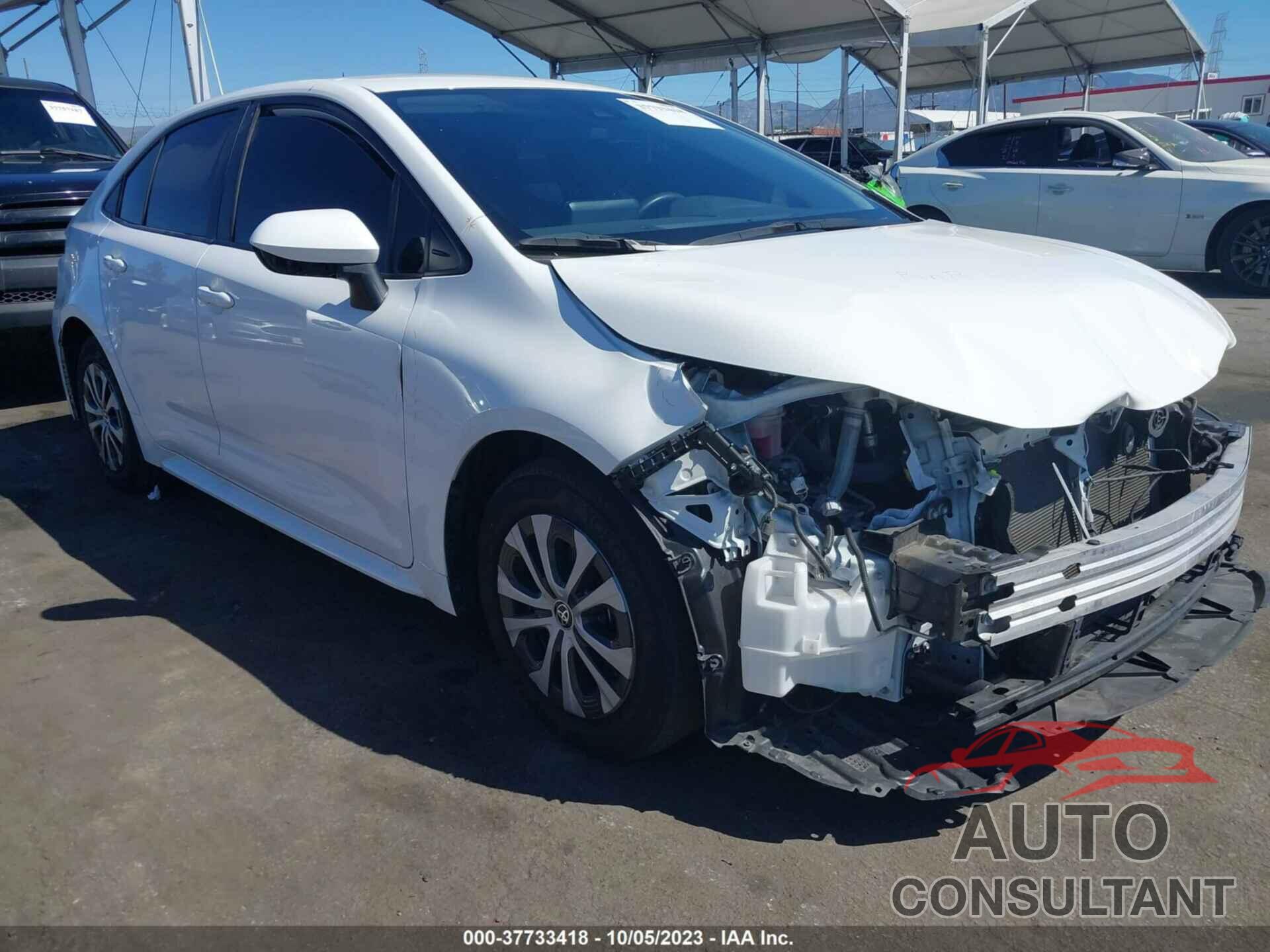 TOYOTA COROLLA 2022 - JTDEAMDE7NJ051979