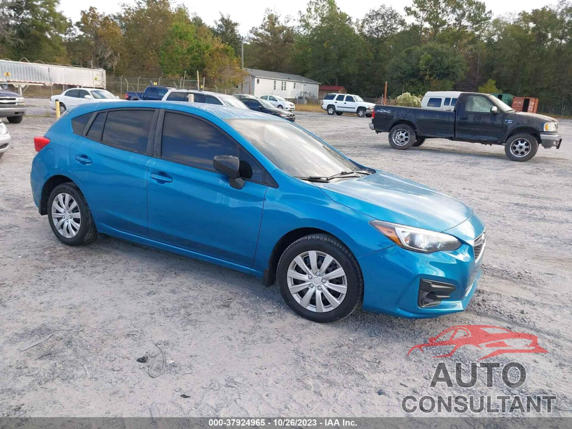 SUBARU IMPREZA 2018 - 4S3GTAA67J3735931