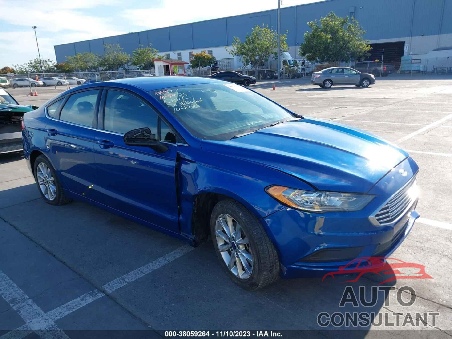 FORD FUSION 2017 - 3FA6P0H70HR201311