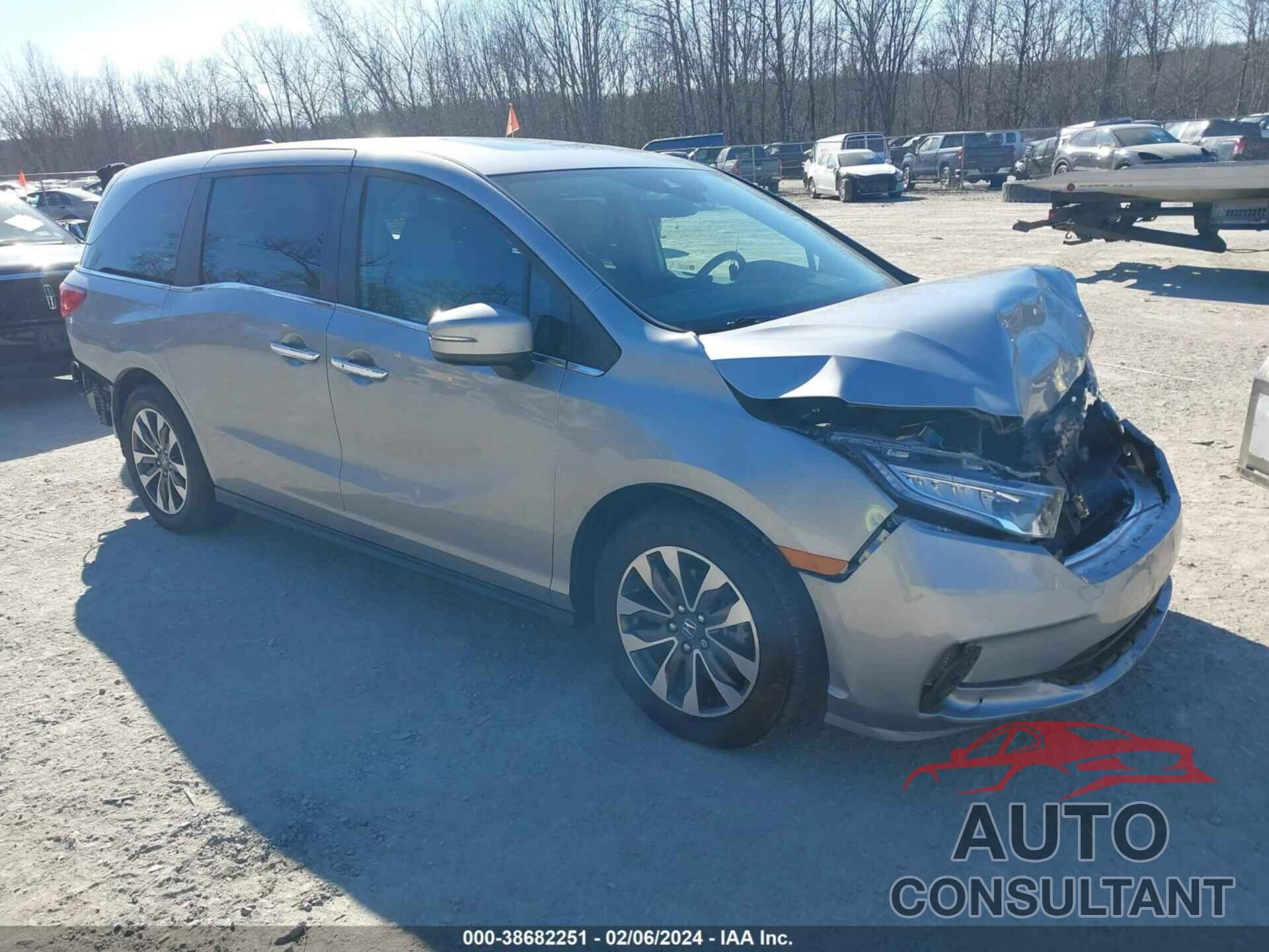 HONDA ODYSSEY 2022 - 5FNRL6H74NB018402