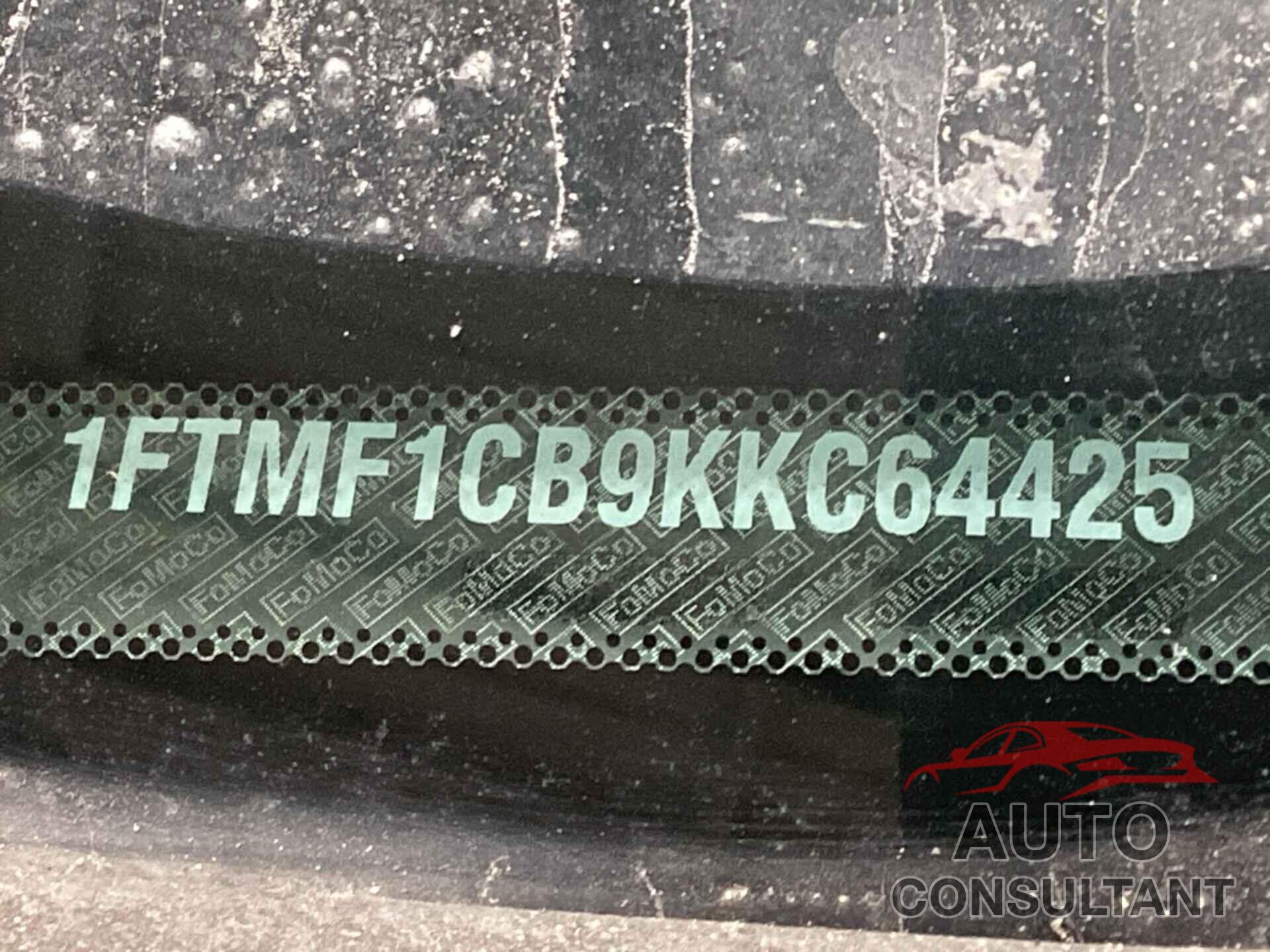 FORD F150 2019 - 1FTMF1CB9KKC64425