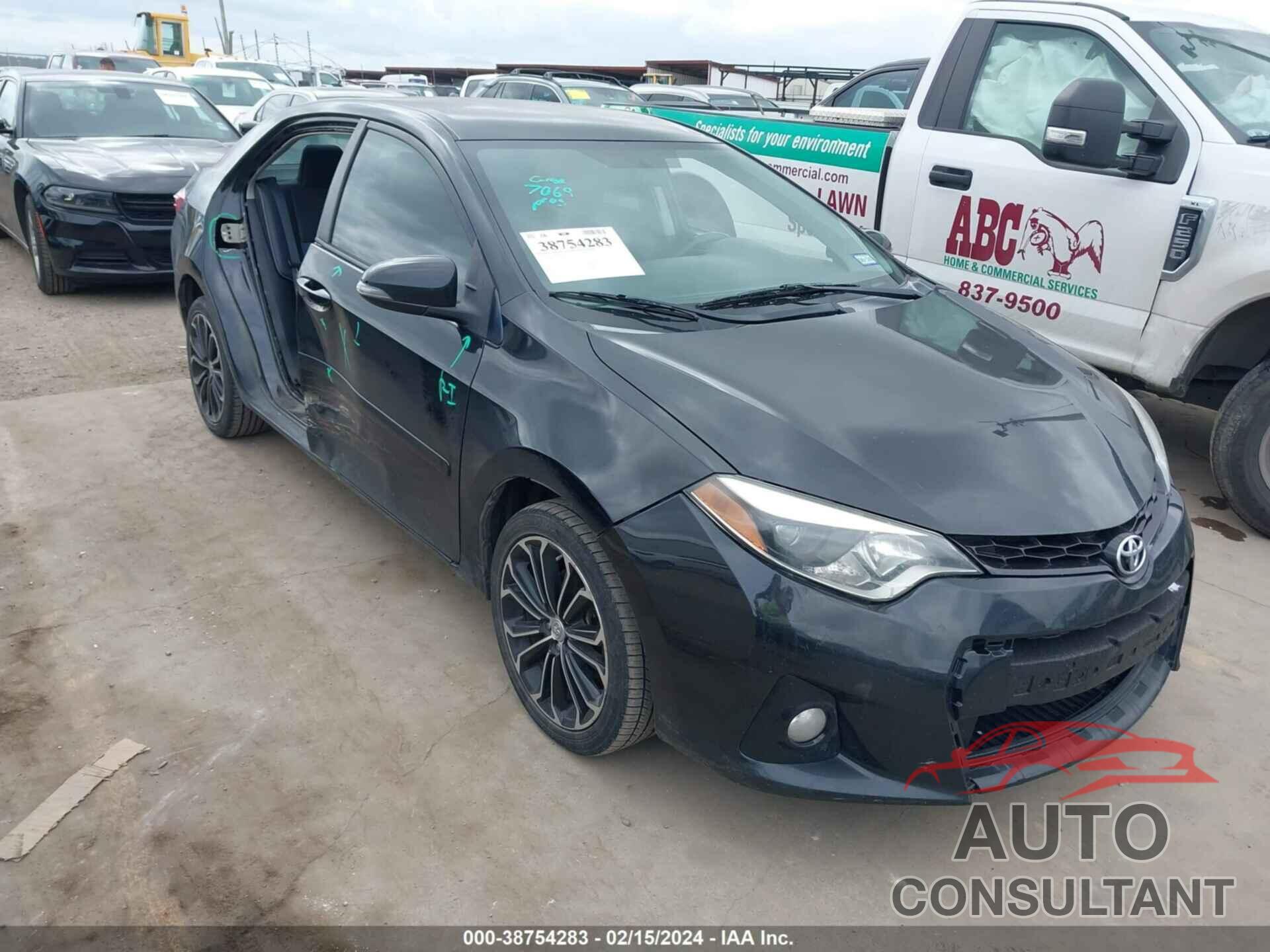 TOYOTA COROLLA 2016 - 2T1BURHE4GC488452