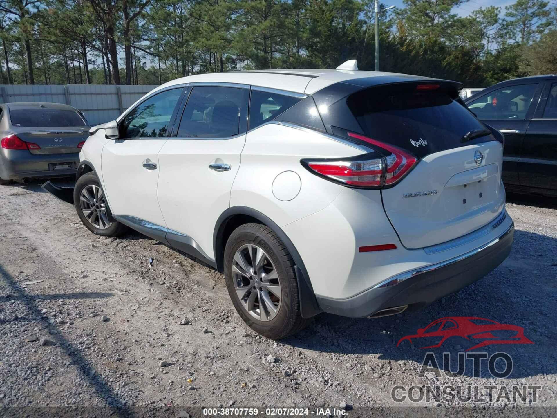 NISSAN MURANO 2017 - 5N1AZ2MGXHN192244