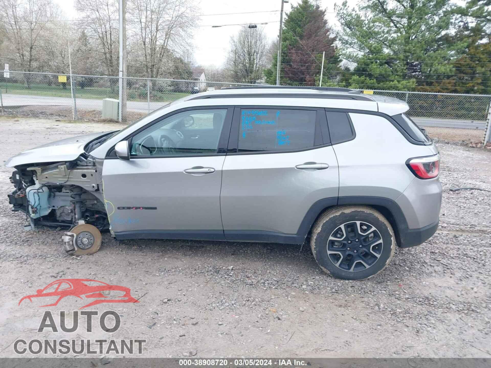 JEEP COMPASS 2020 - 3C4NJDAB1LT212357