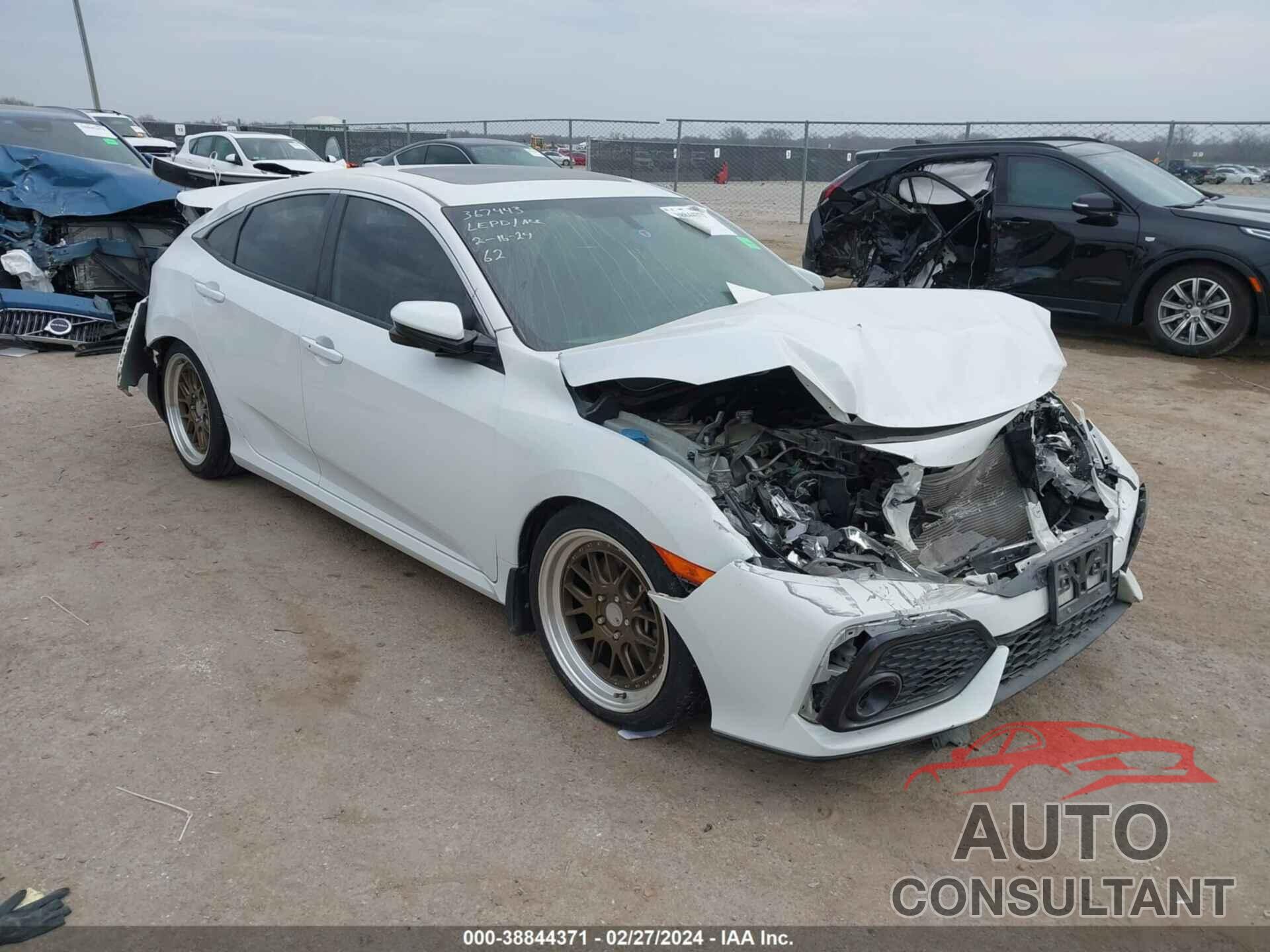 HONDA CIVIC SI 2019 - 2HGFC1E59KH702118