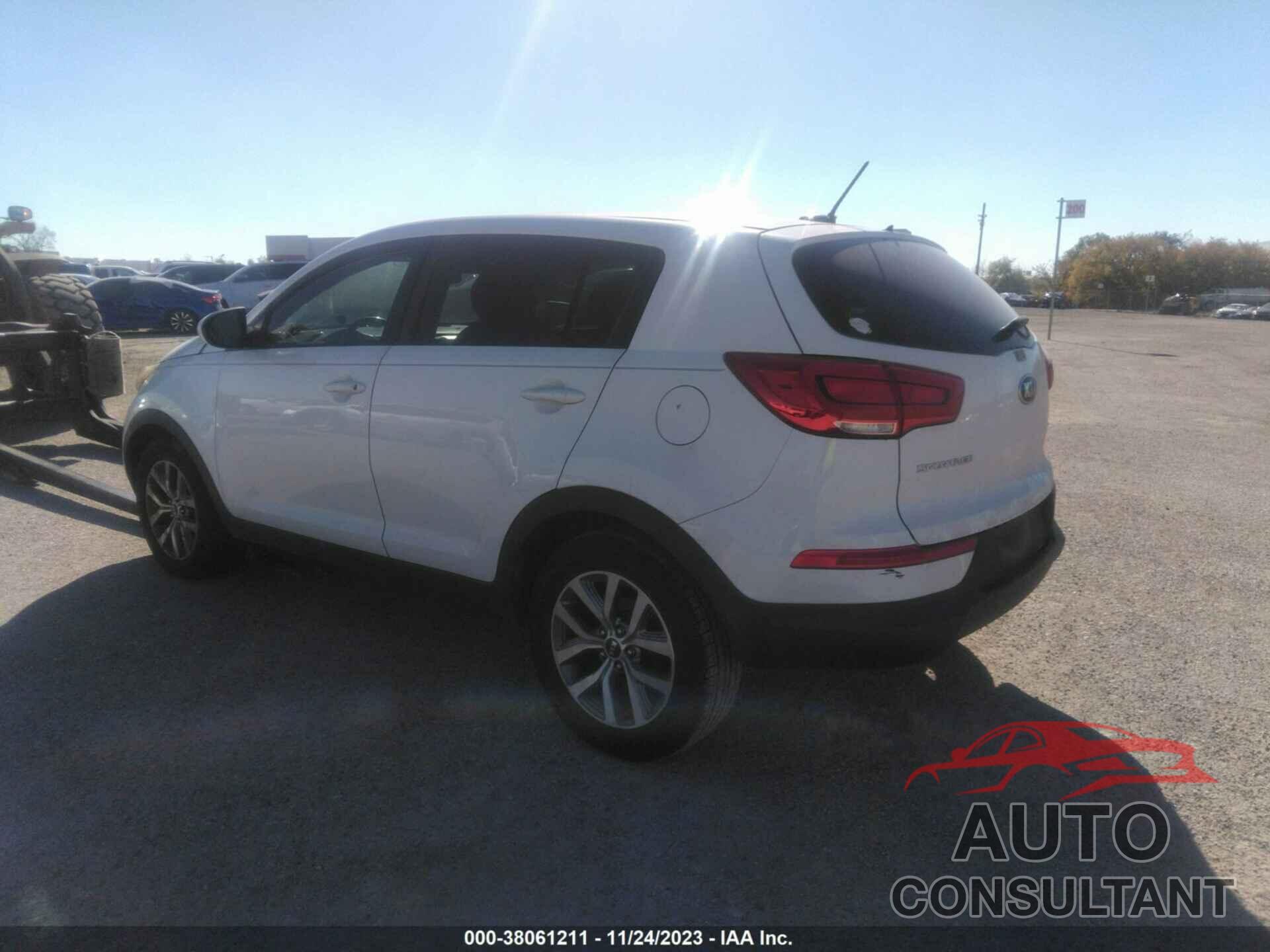 KIA SPORTAGE 2016 - KNDPB3AC0G7823435