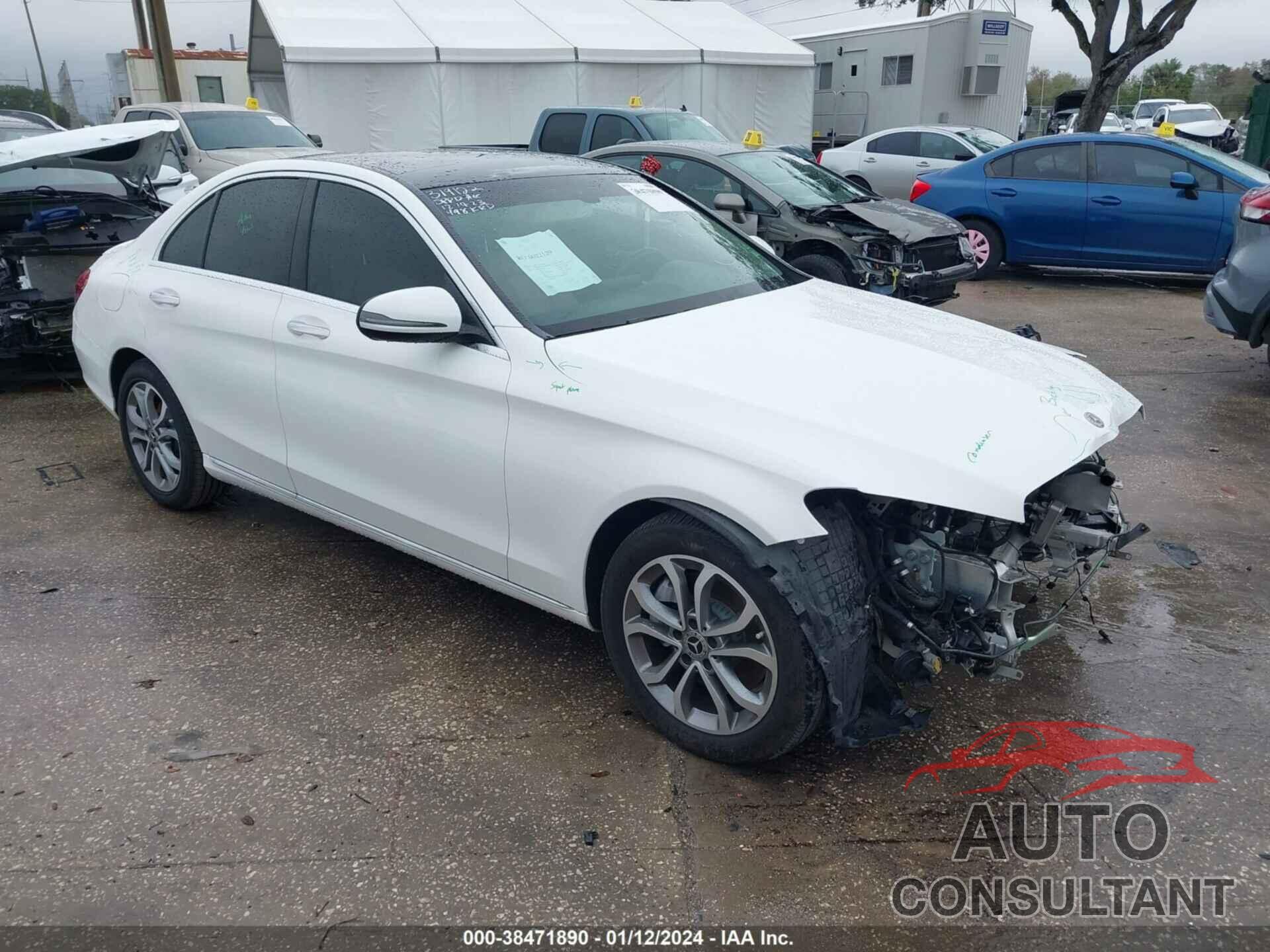 MERCEDES-BENZ C 300 2017 - WDDWF4KB3HR304404