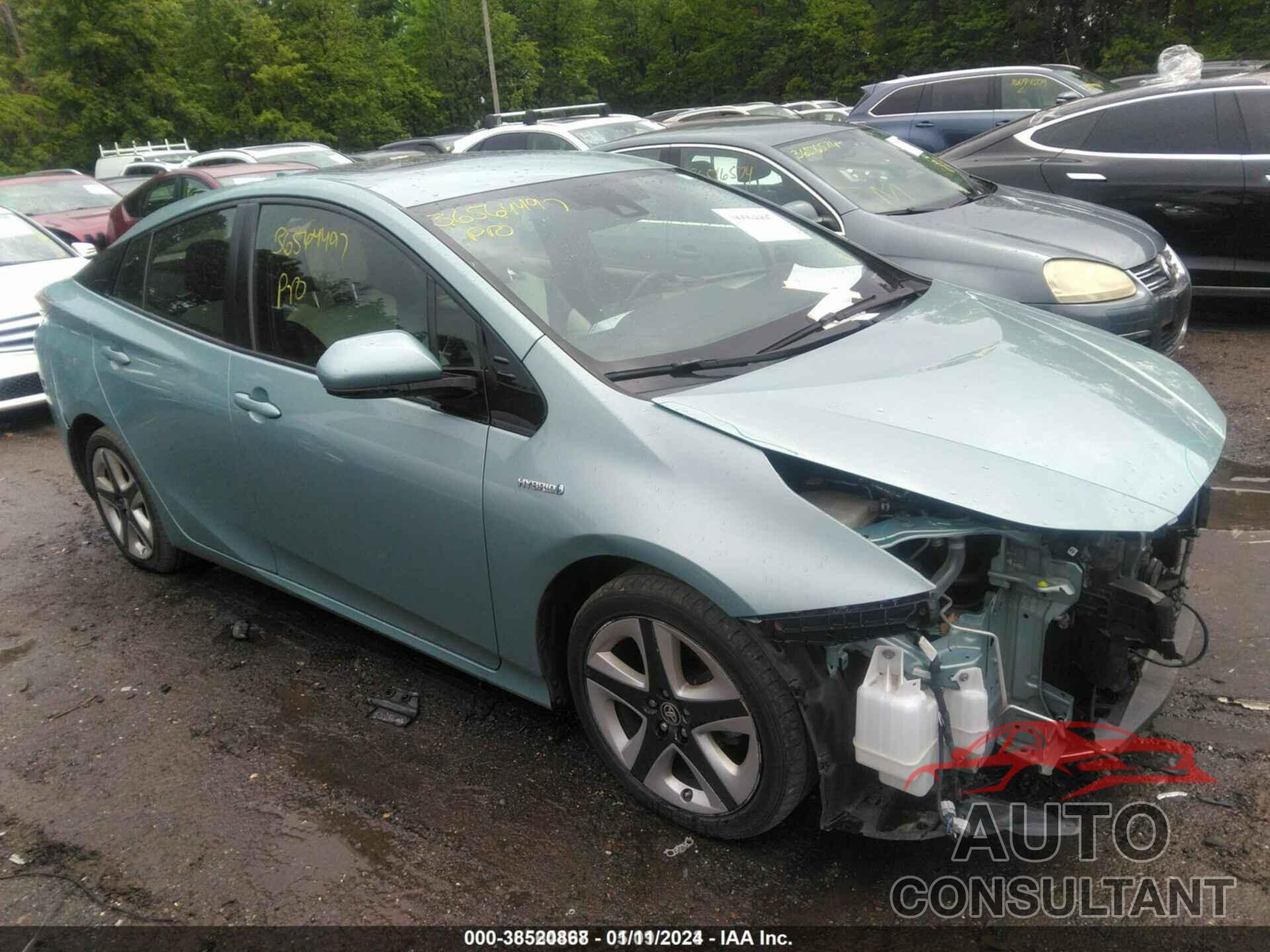 TOYOTA PRIUS 2017 - JTDKARFU9H3531776