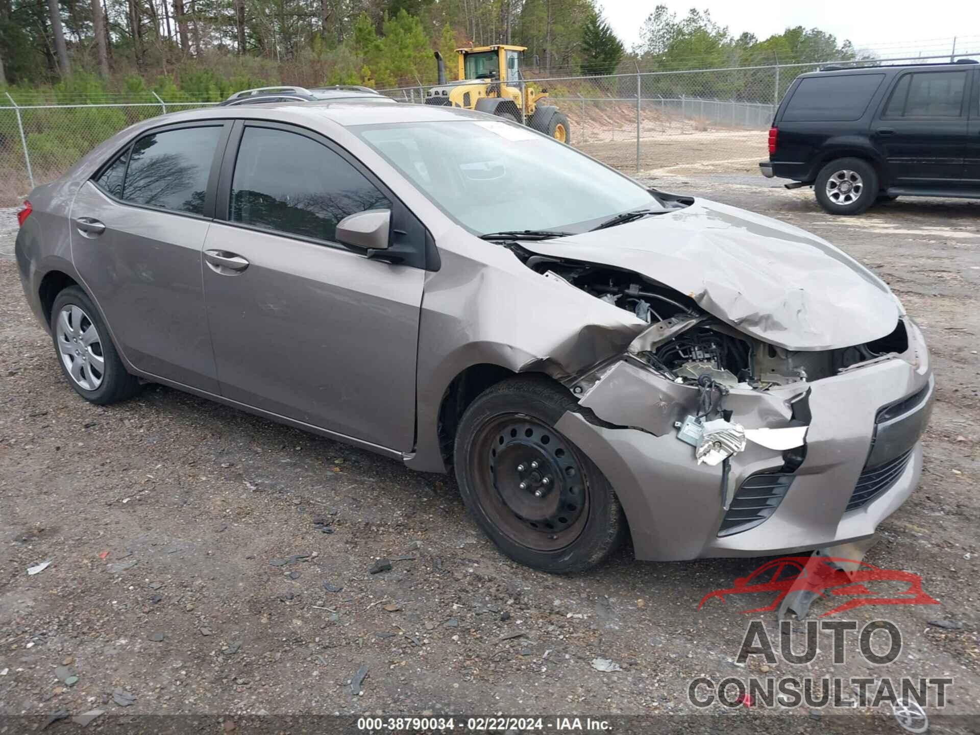 TOYOTA COROLLA 2016 - 5YFBURHE9GP429431