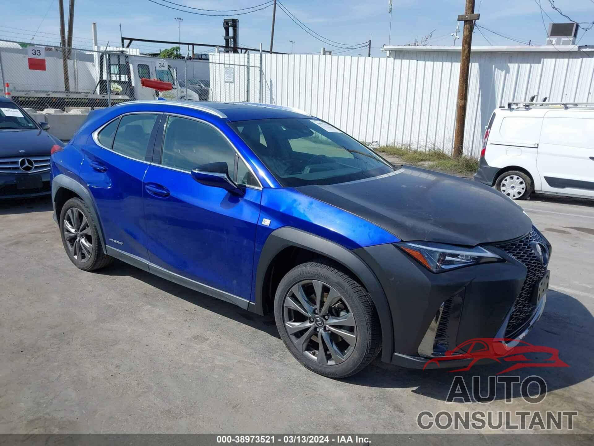 LEXUS UX 250H 2019 - JTHU9JBH4K2019849