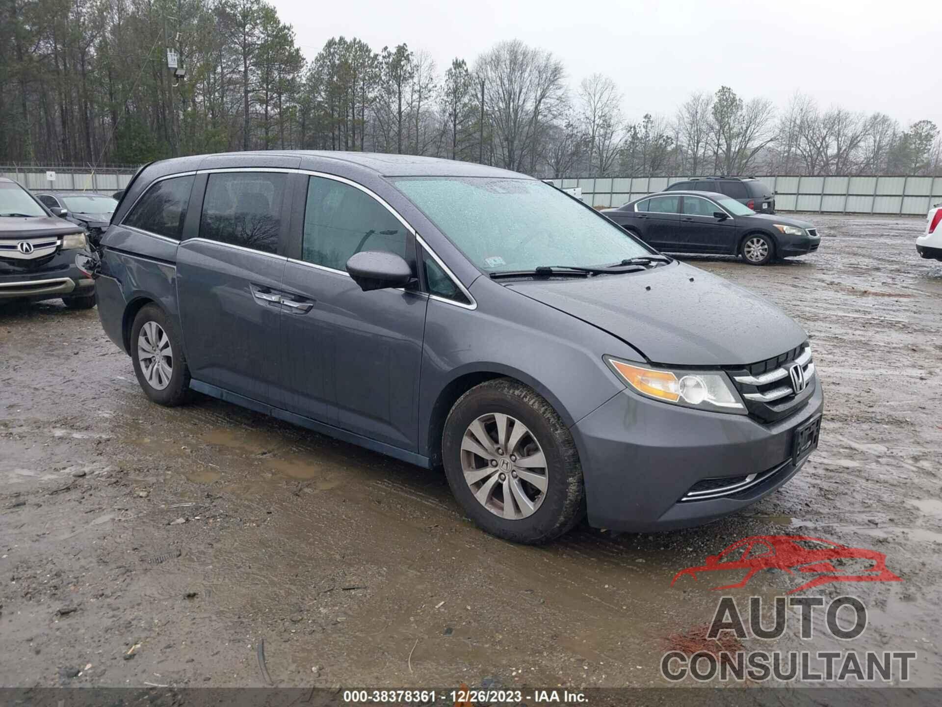 HONDA ODYSSEY 2017 - 5FNRL5H62HB022471