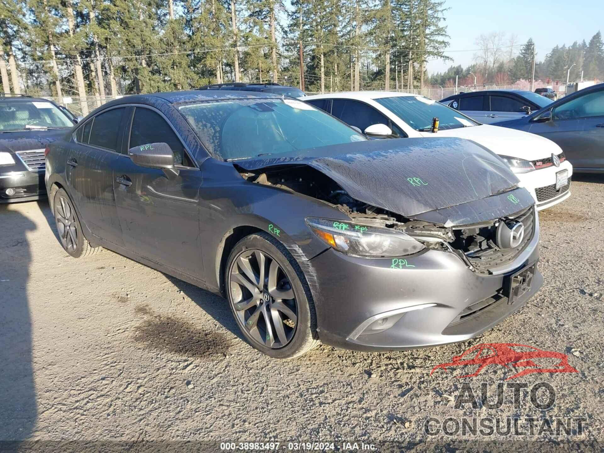 MAZDA MAZDA6 2016 - JM1GJ1W58G1441111