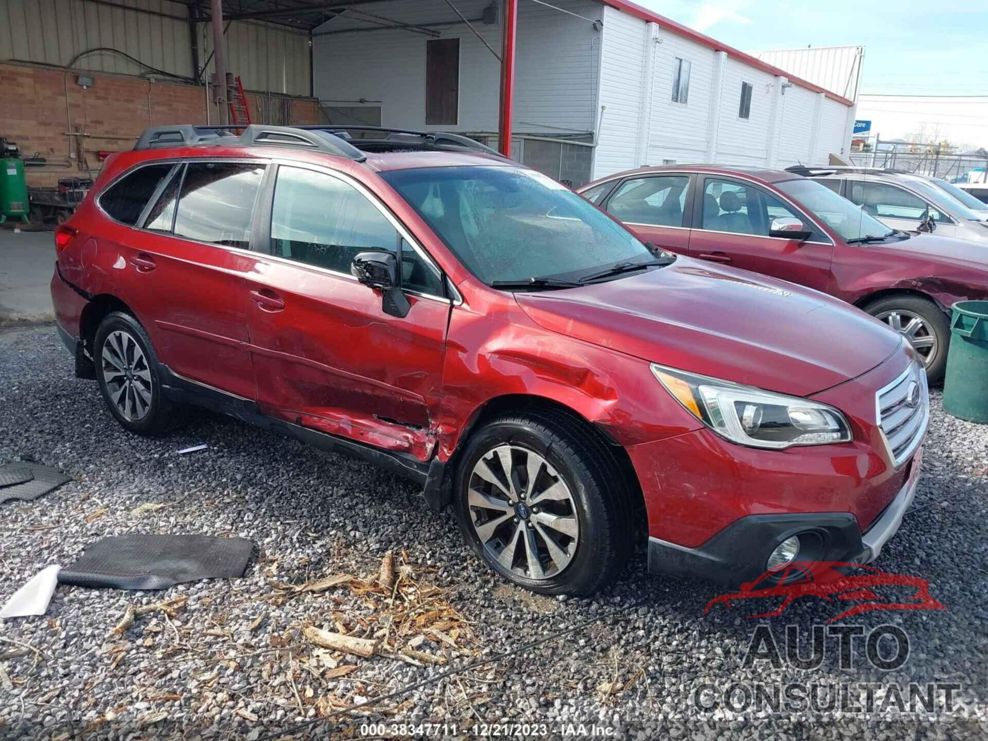 SUBARU OUTBACK 2016 - 4S4BSBNC6G3269013