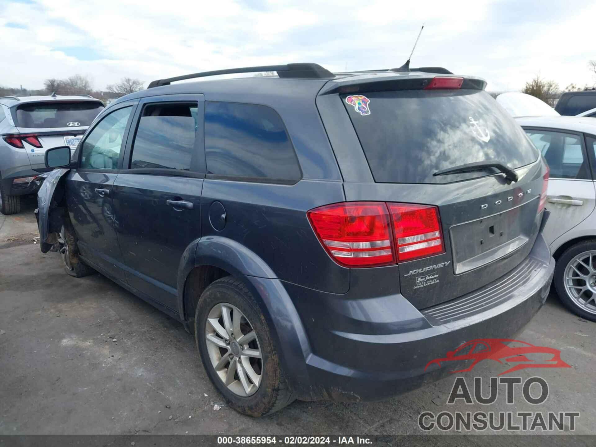 DODGE JOURNEY 2016 - 3C4PDCAB0GT166200