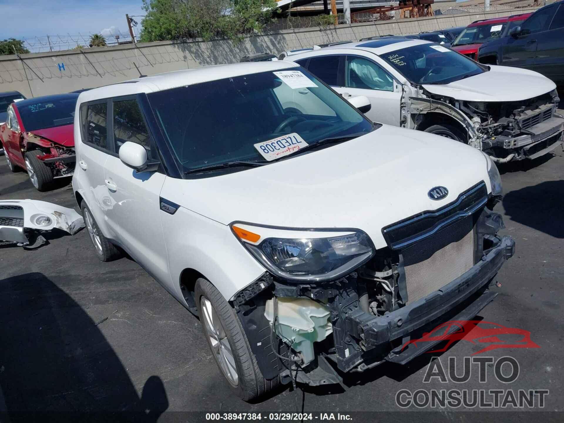 KIA SOUL 2018 - KNDJP3A56J7538285