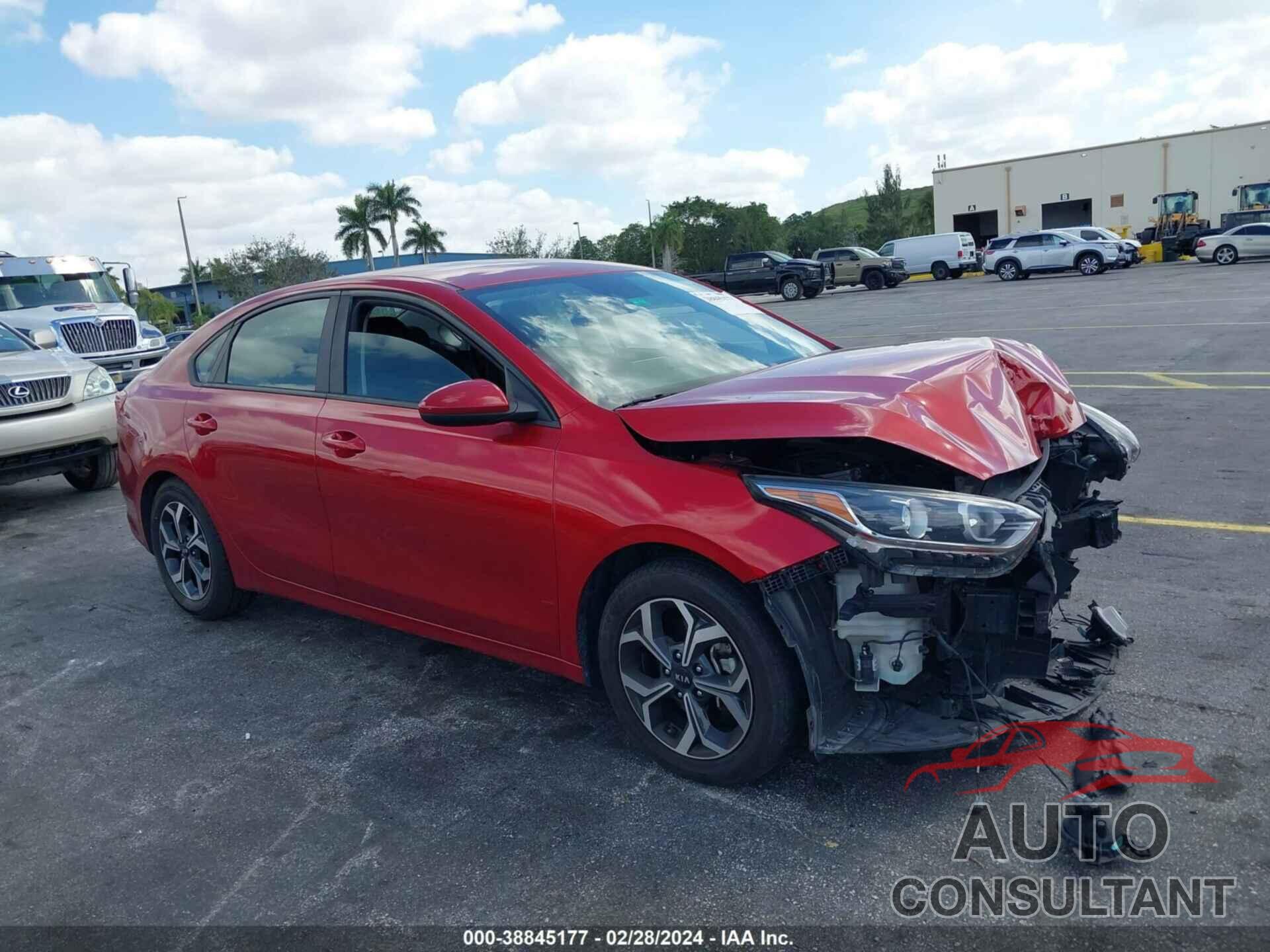 KIA FORTE 2019 - 3KPF24AD6KE112311