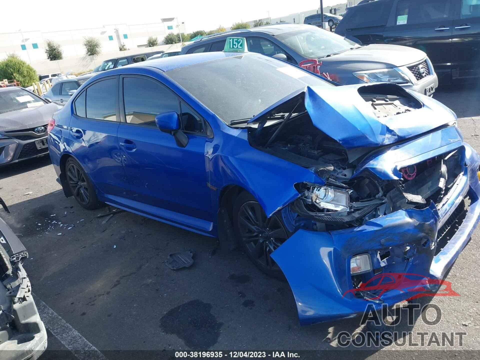 SUBARU WRX 2016 - JF1VA1J68G8804379