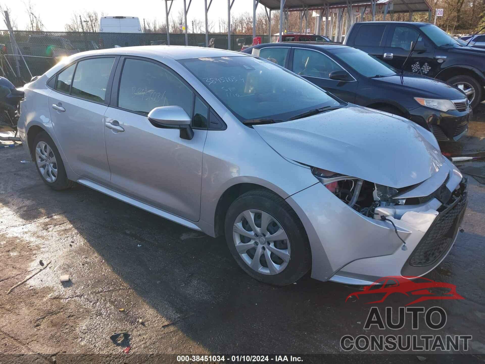 TOYOTA COROLLA 2022 - JTDEPMAE4NJ213795