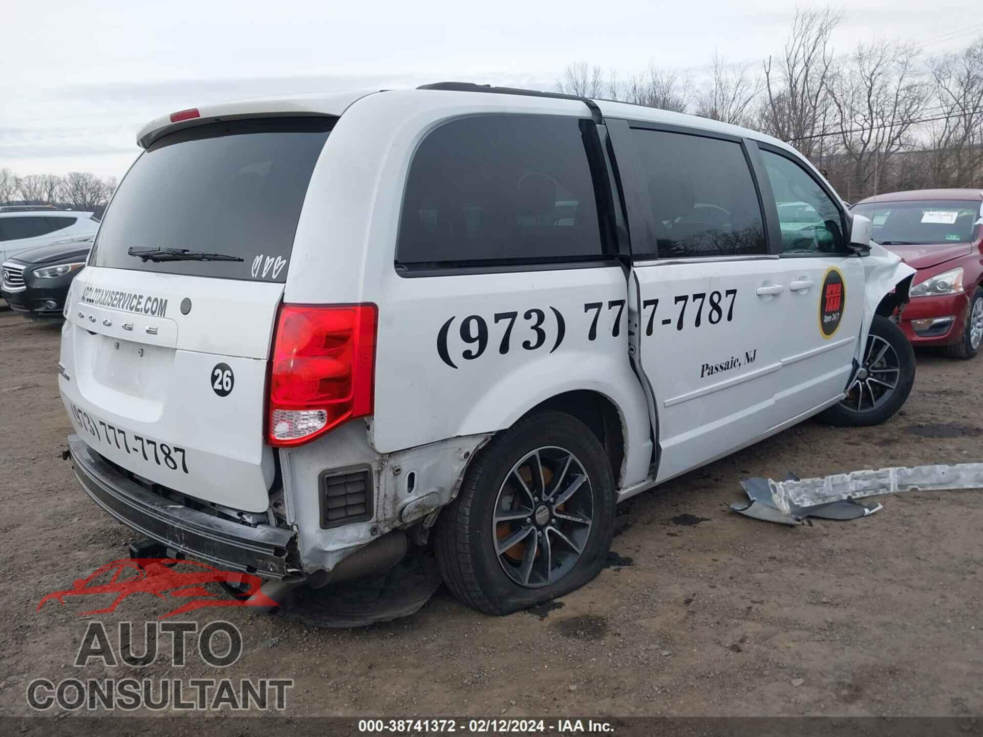 DODGE GRAND CARAVAN 2016 - 2C4RDGEG2GR367380