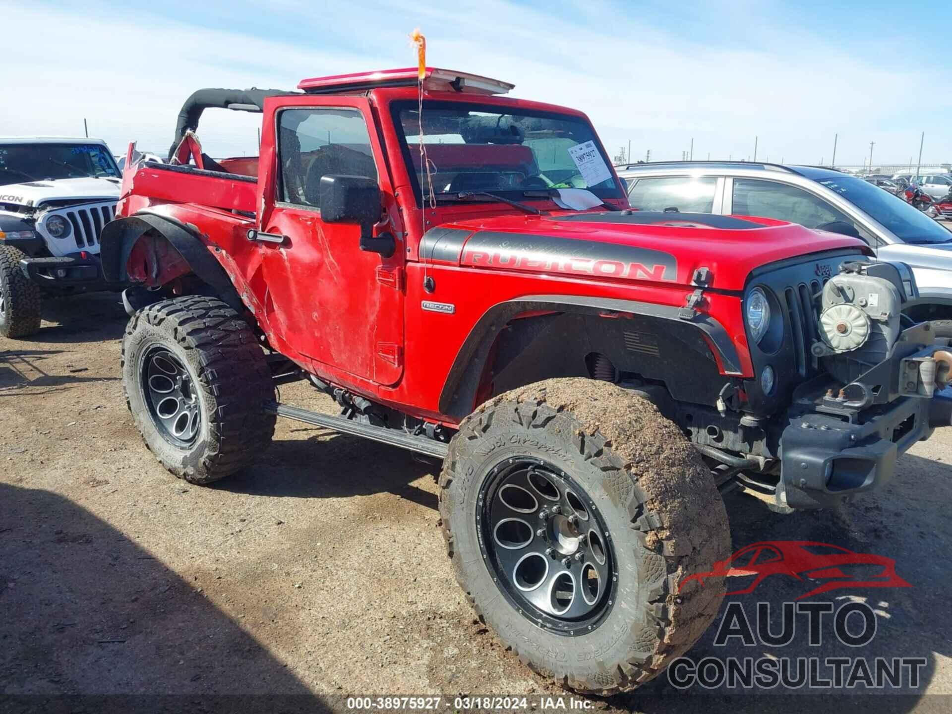 JEEP WRANGLER 2017 - 1C4BJWCG8HL640744