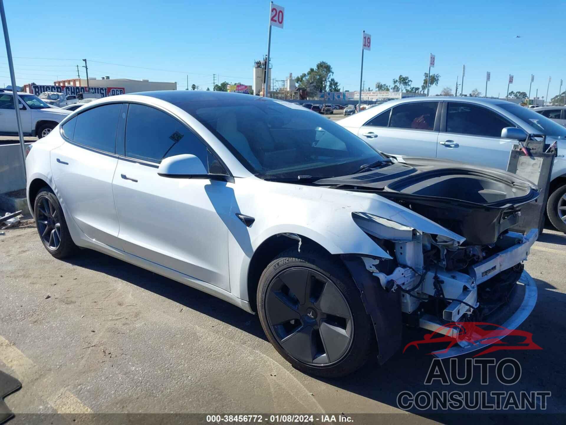TESLA MODEL 3 2022 - 5YJ3E1EA0NF374333