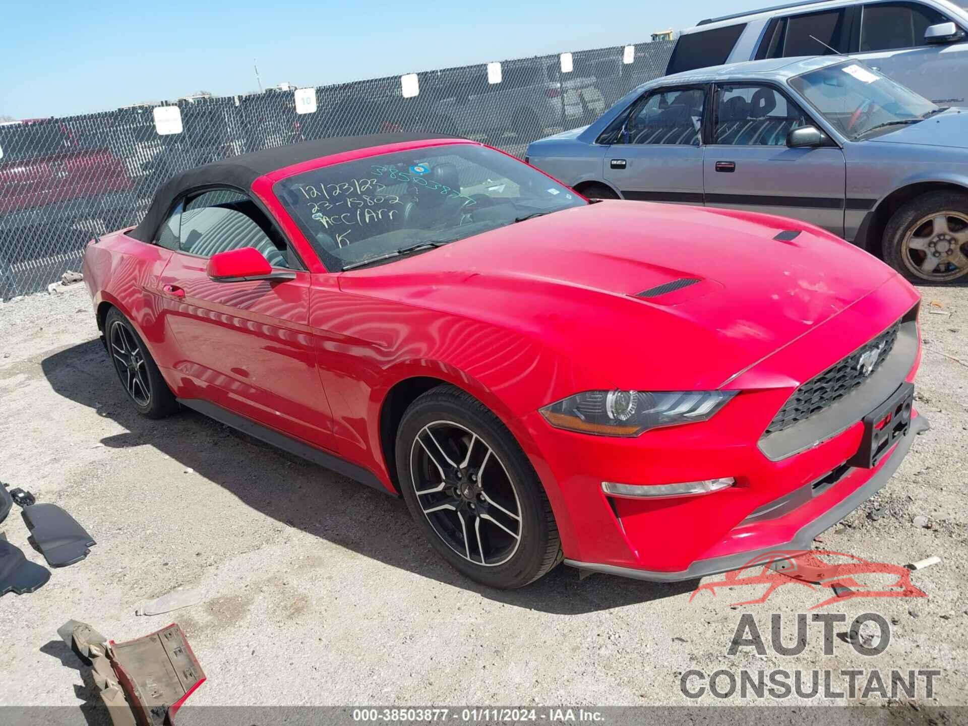 FORD MUSTANG 2019 - 1FATP8UH7K5131249