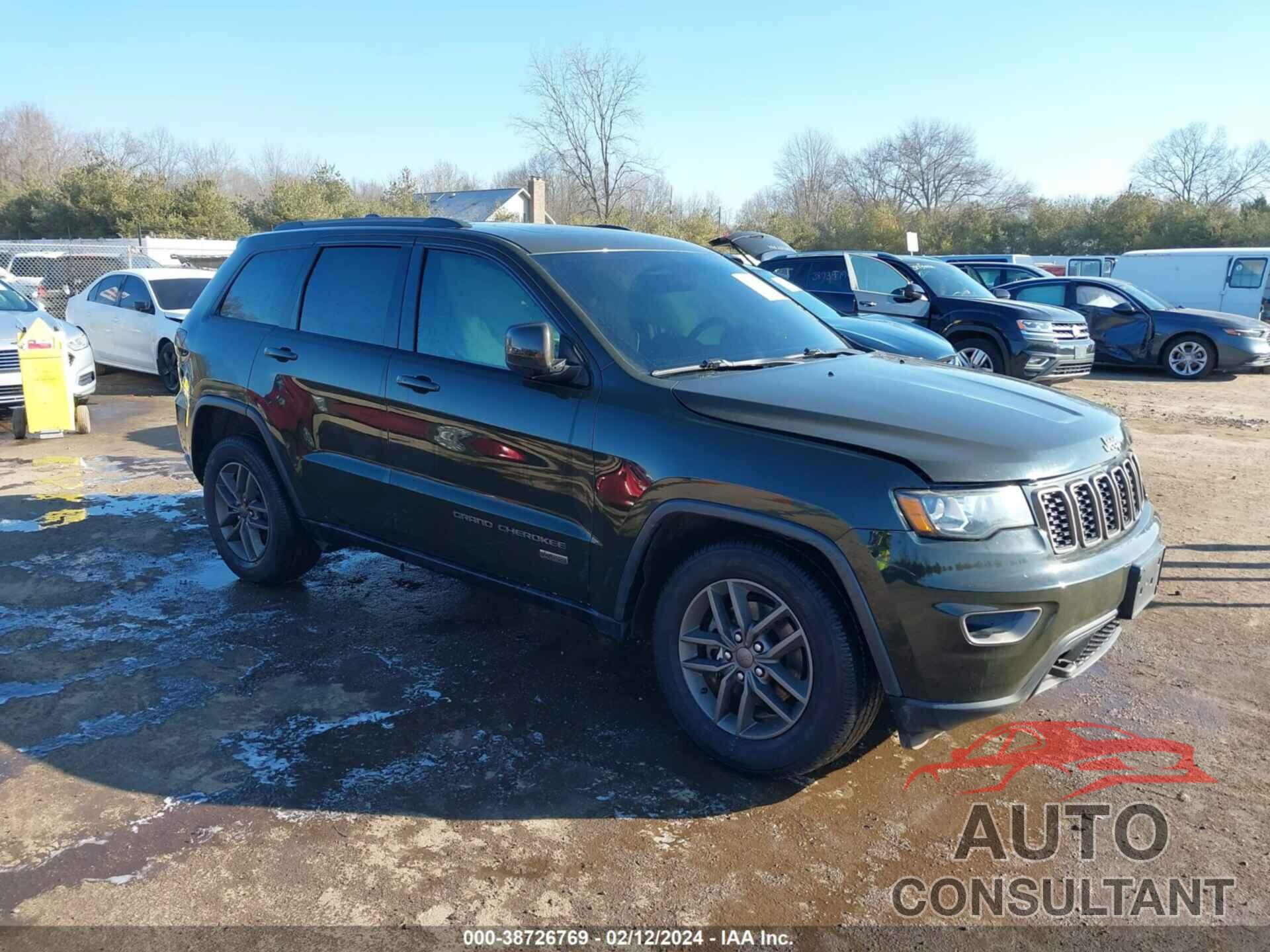 JEEP GRAND CHEROKEE 2017 - 1C4RJFAG1HC654597