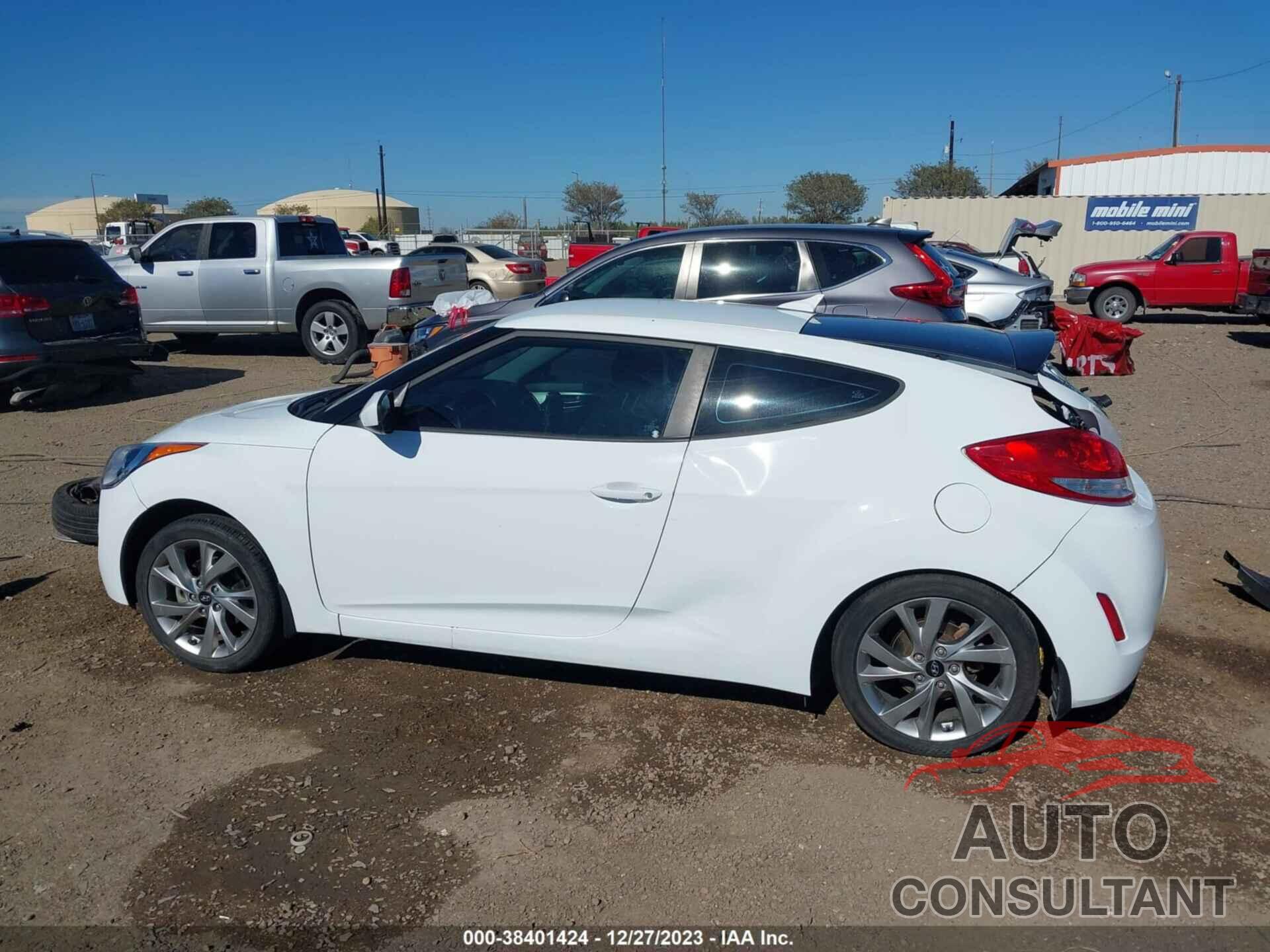 HYUNDAI VELOSTER 2016 - KMHTC6AD6GU292518