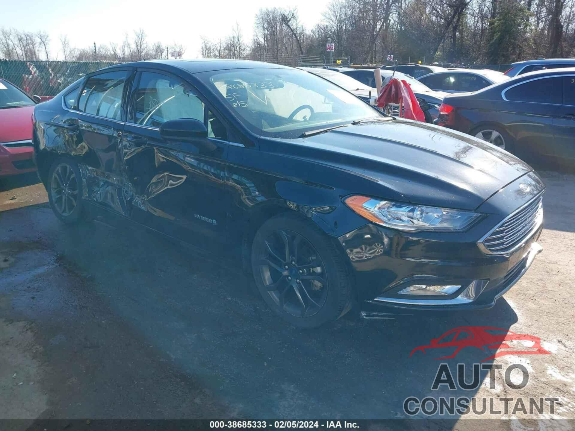 FORD FUSION HYBRID 2018 - 3FA6P0LU2JR247919