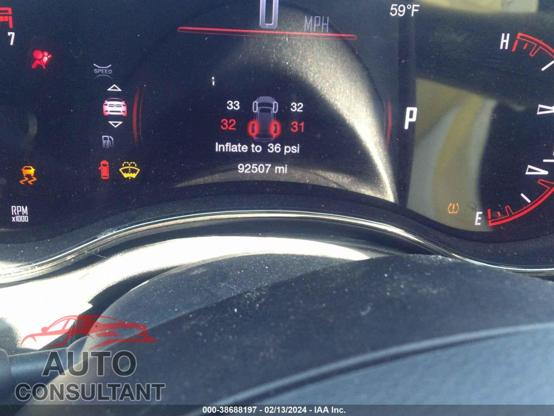 DODGE DURANGO 2019 - 1C4RDHDGXKC684512