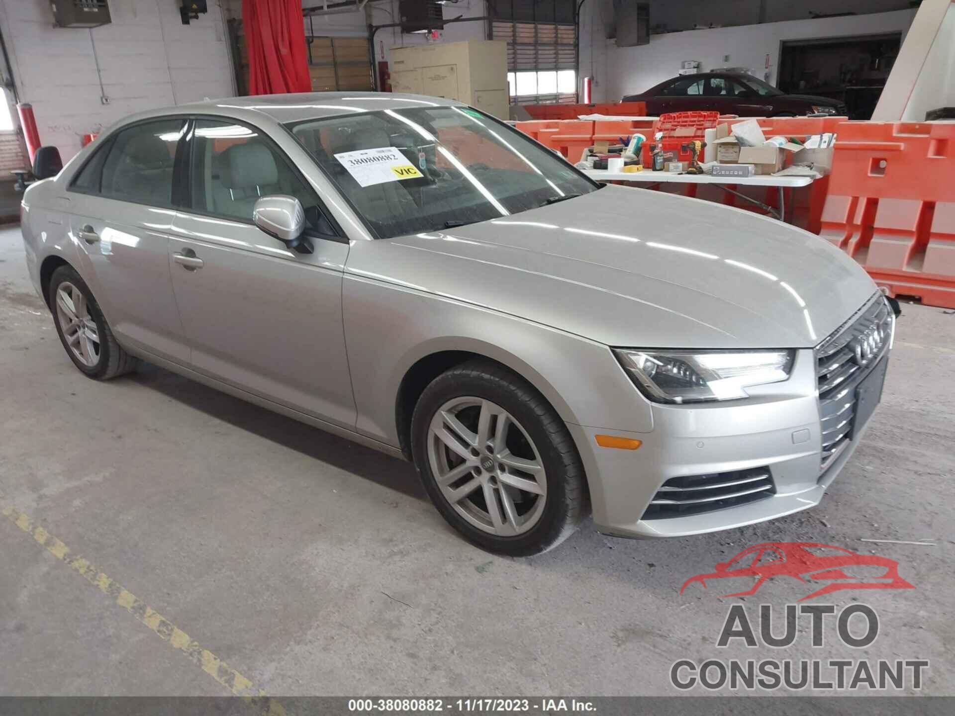 AUDI A4 2017 - WAUANAF4XHN011248