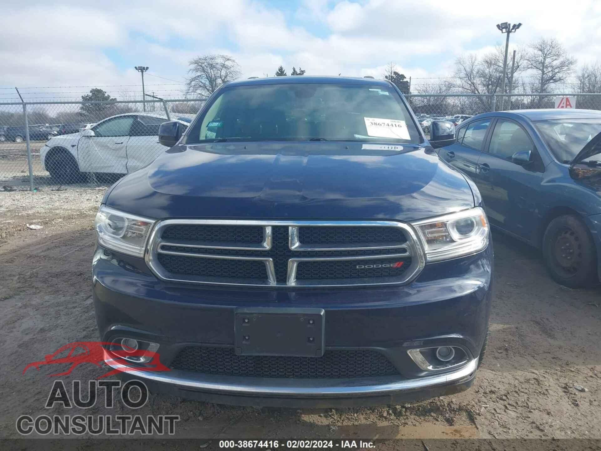 DODGE DURANGO 2018 - 1C4RDJAG0JC448445