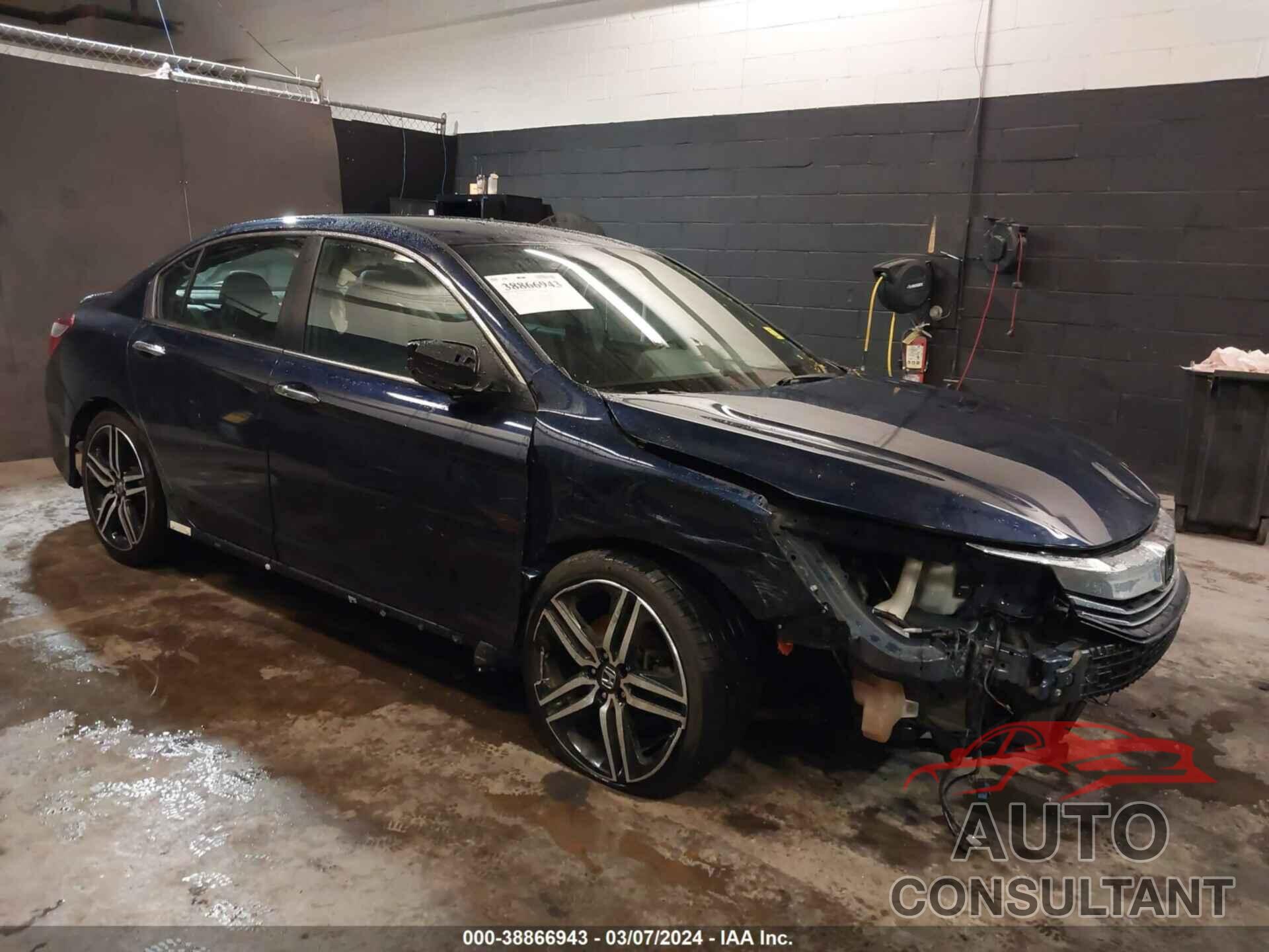 HONDA ACCORD 2017 - 1HGCR2F17HA141122