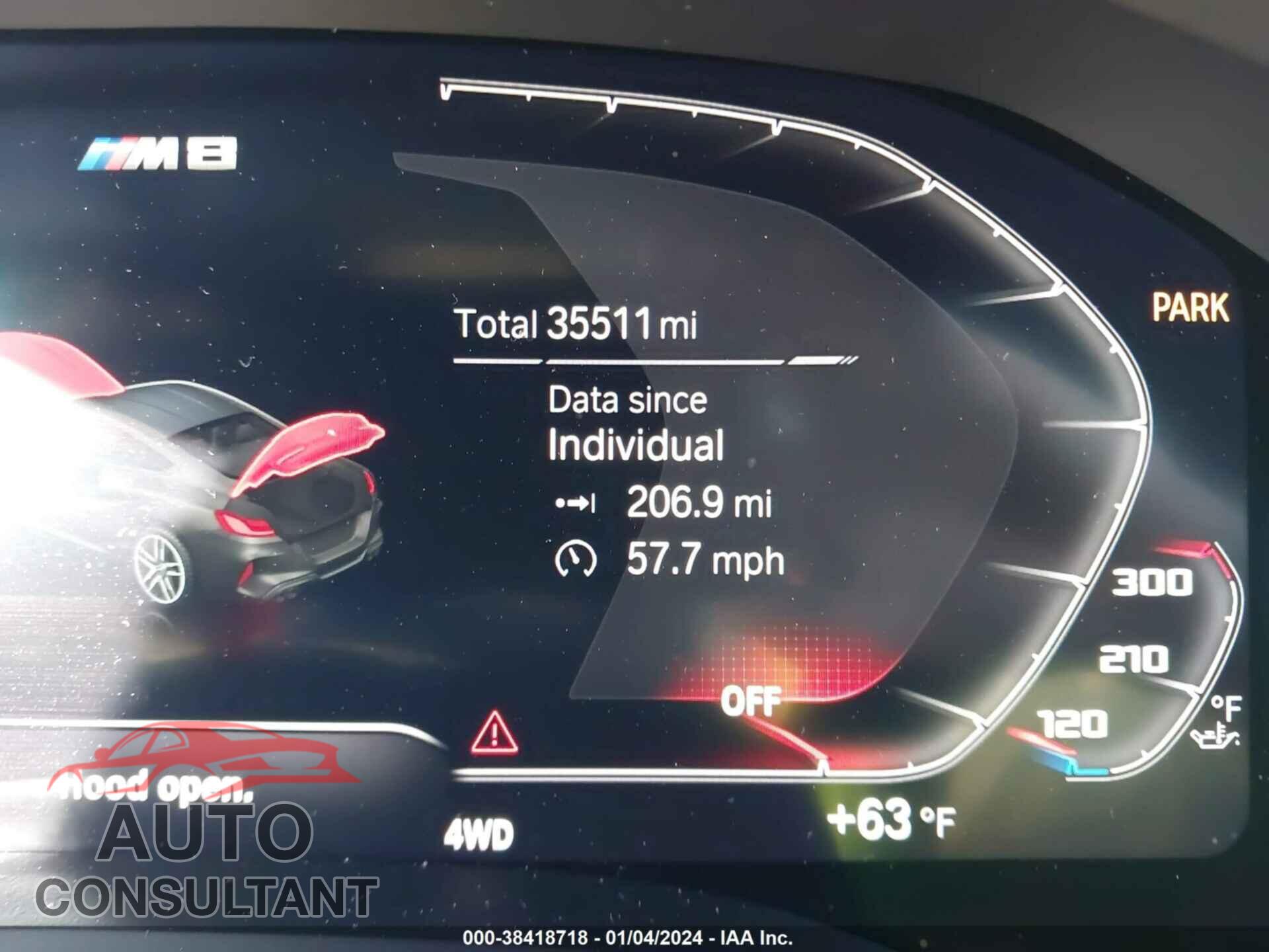 BMW M8 2020 - WBSAE0C00LCD56187