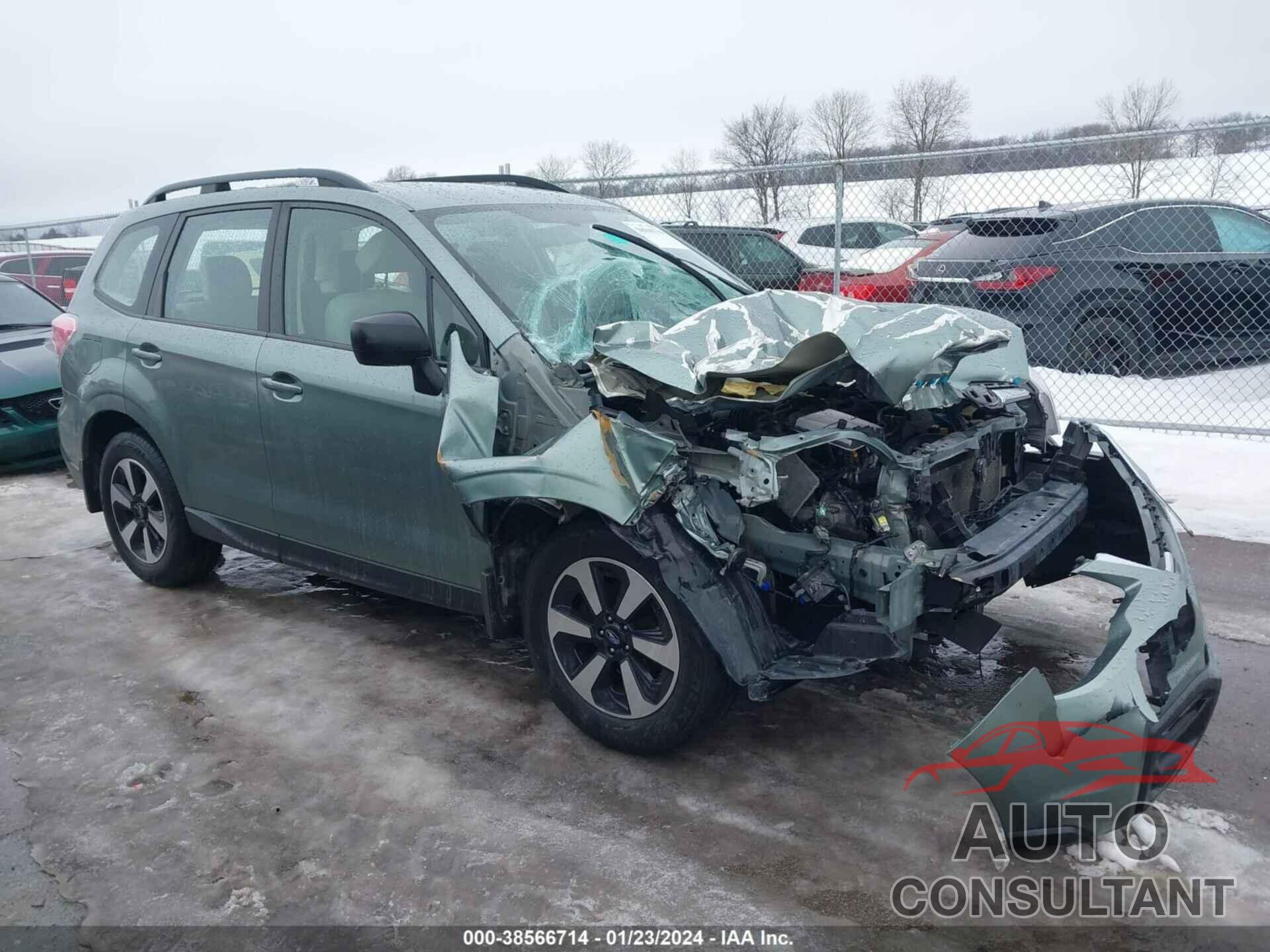 SUBARU FORESTER 2017 - JF2SJABC5HH453998