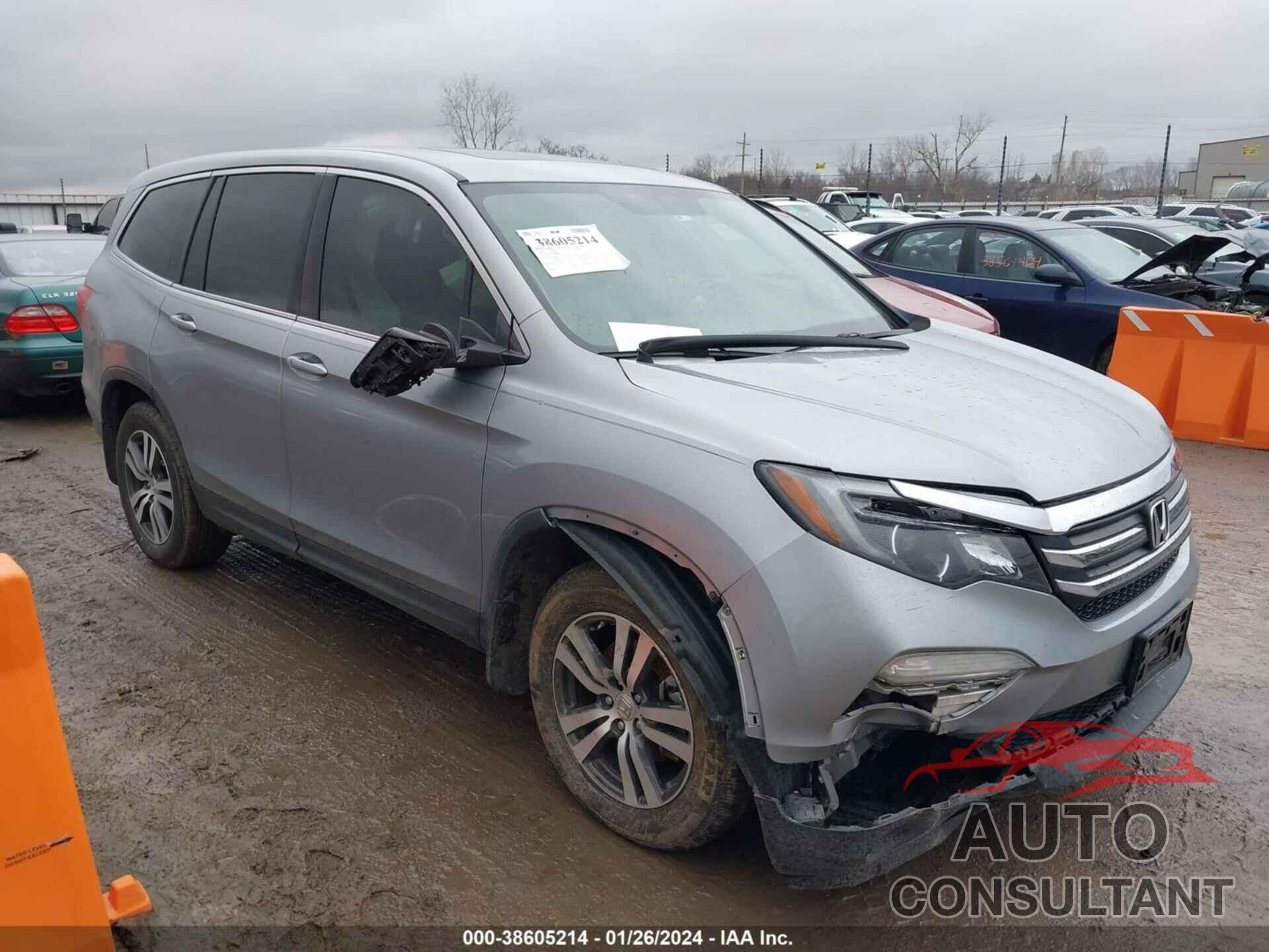 HONDA PILOT 2016 - 5FNYF5H58GB018501