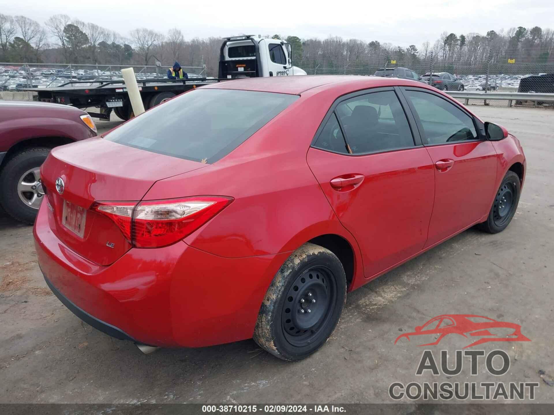 TOYOTA COROLLA 2017 - 2T1BURHE8HC799576