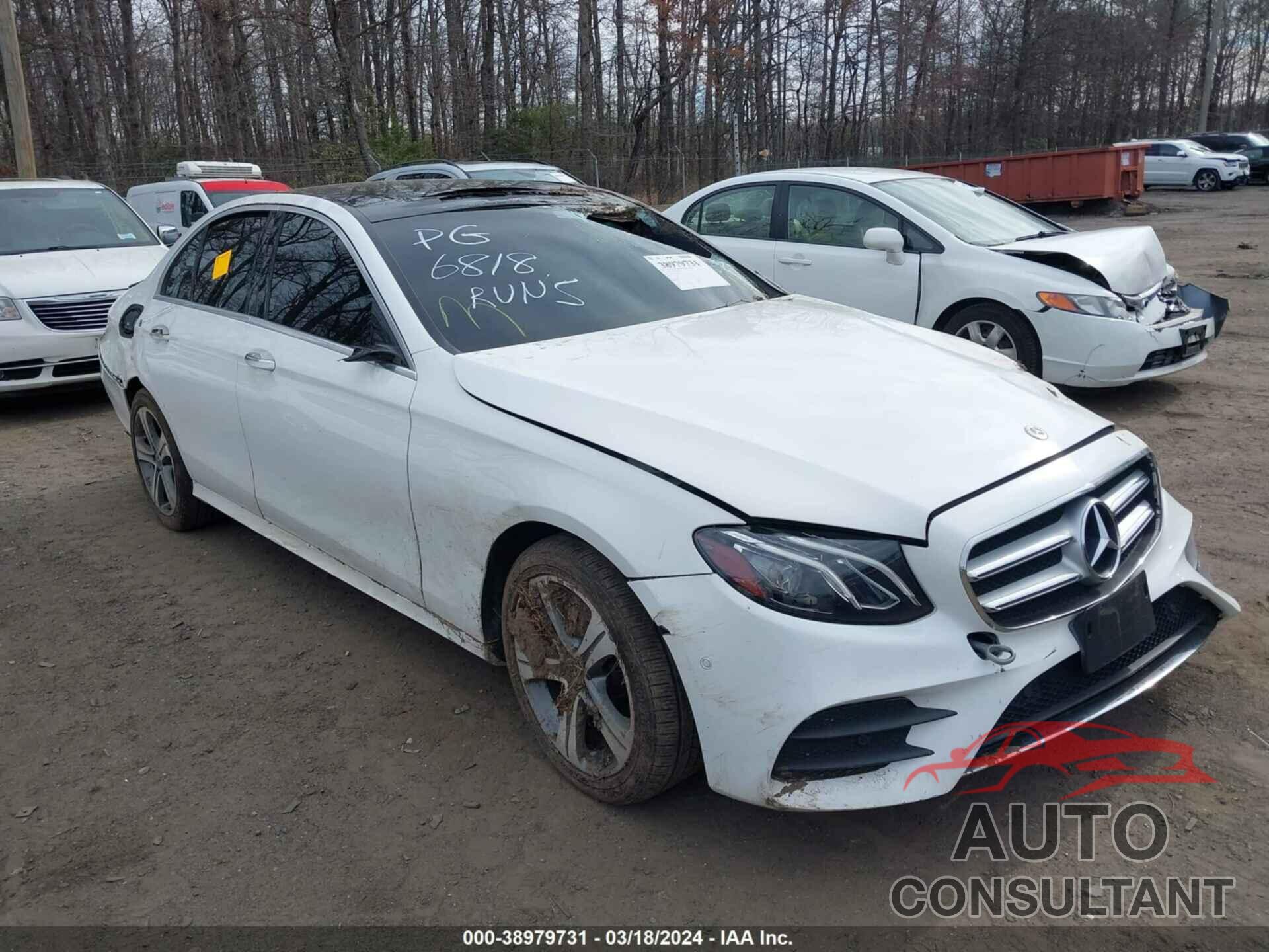 MERCEDES-BENZ E 300 2018 - WDDZF4KB8JA366818