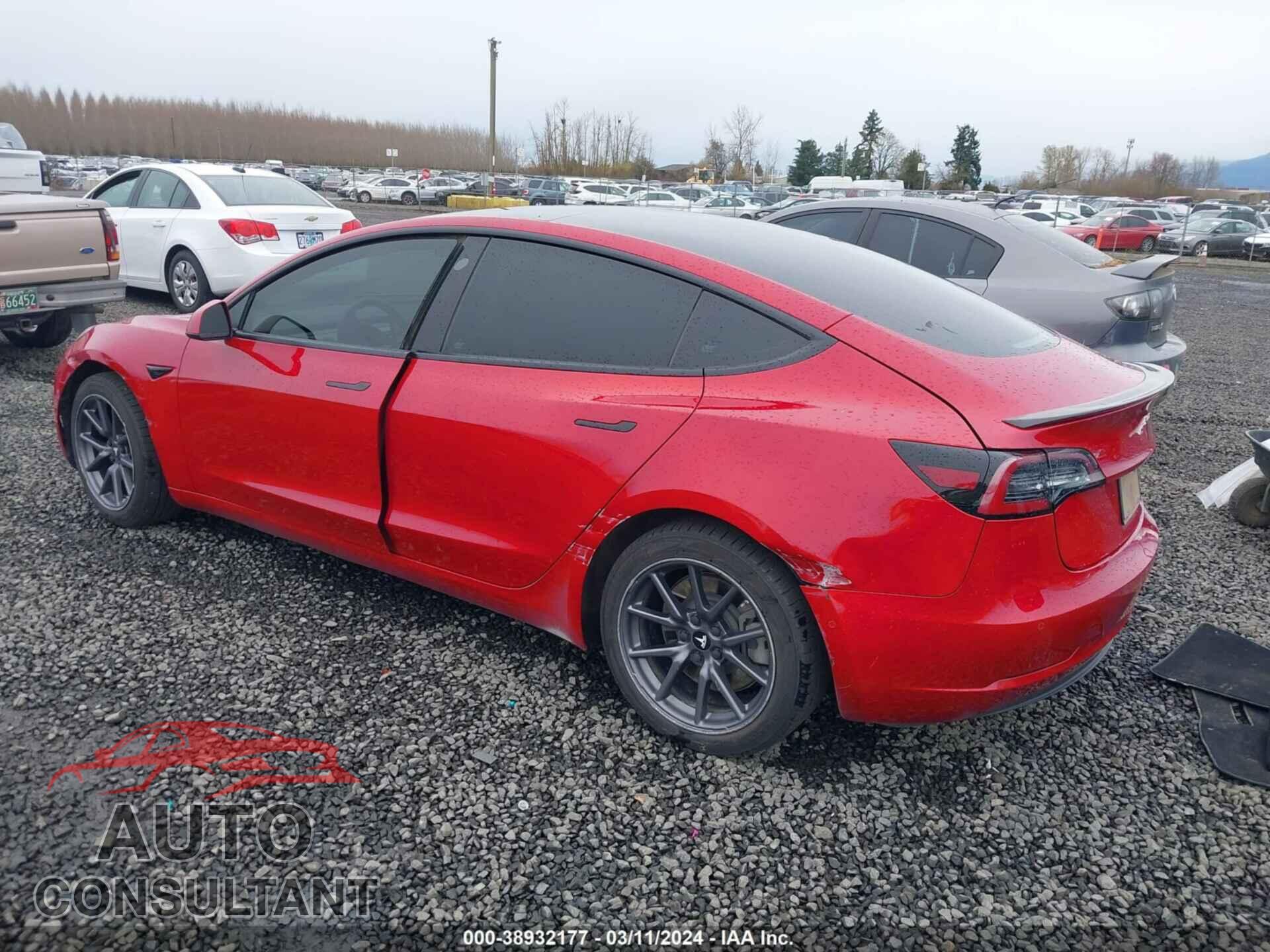 TESLA MODEL 3 2020 - 5YJ3E1EB4LF723158