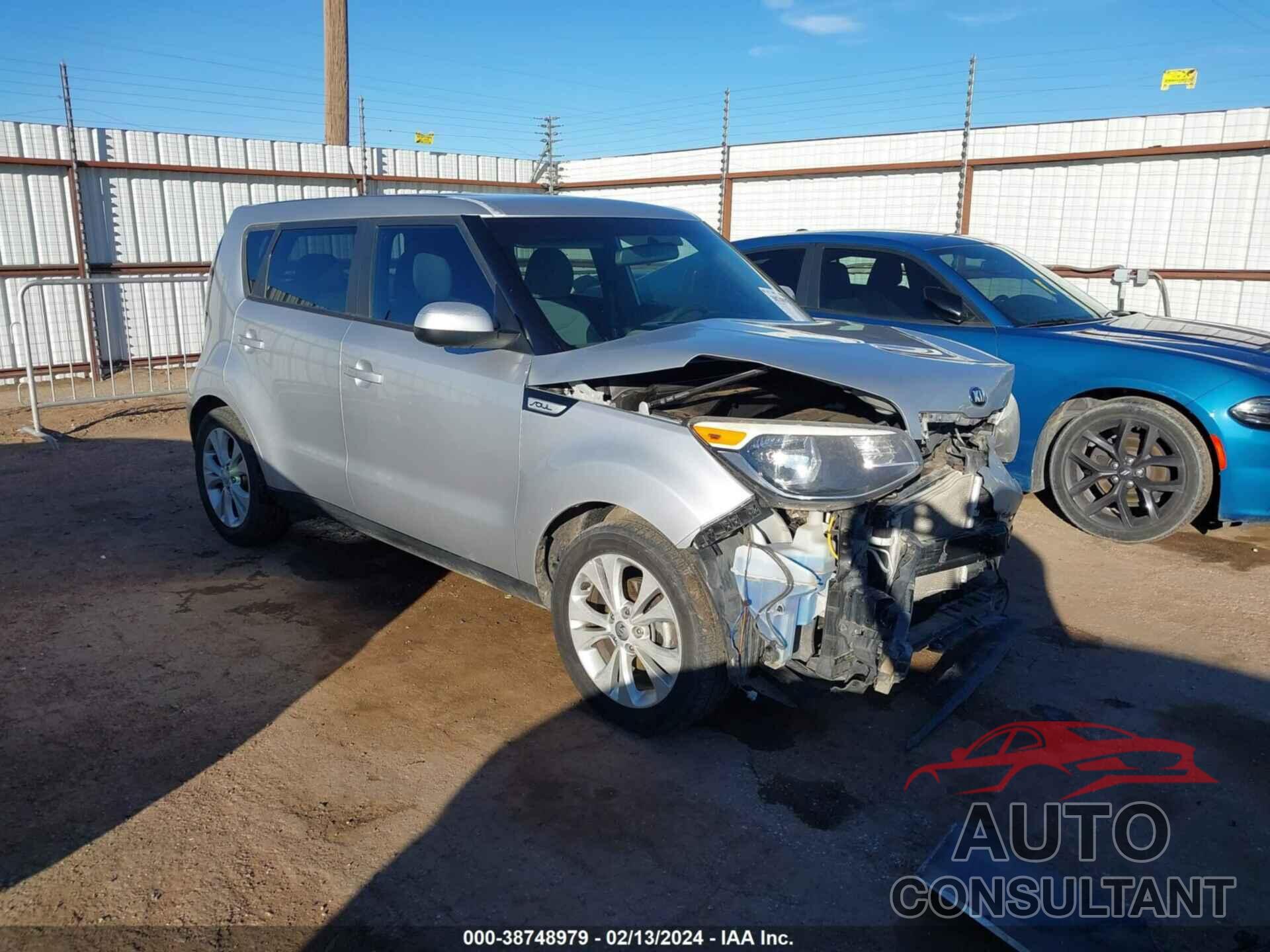 KIA SOUL 2016 - KNDJP3A55G7874759