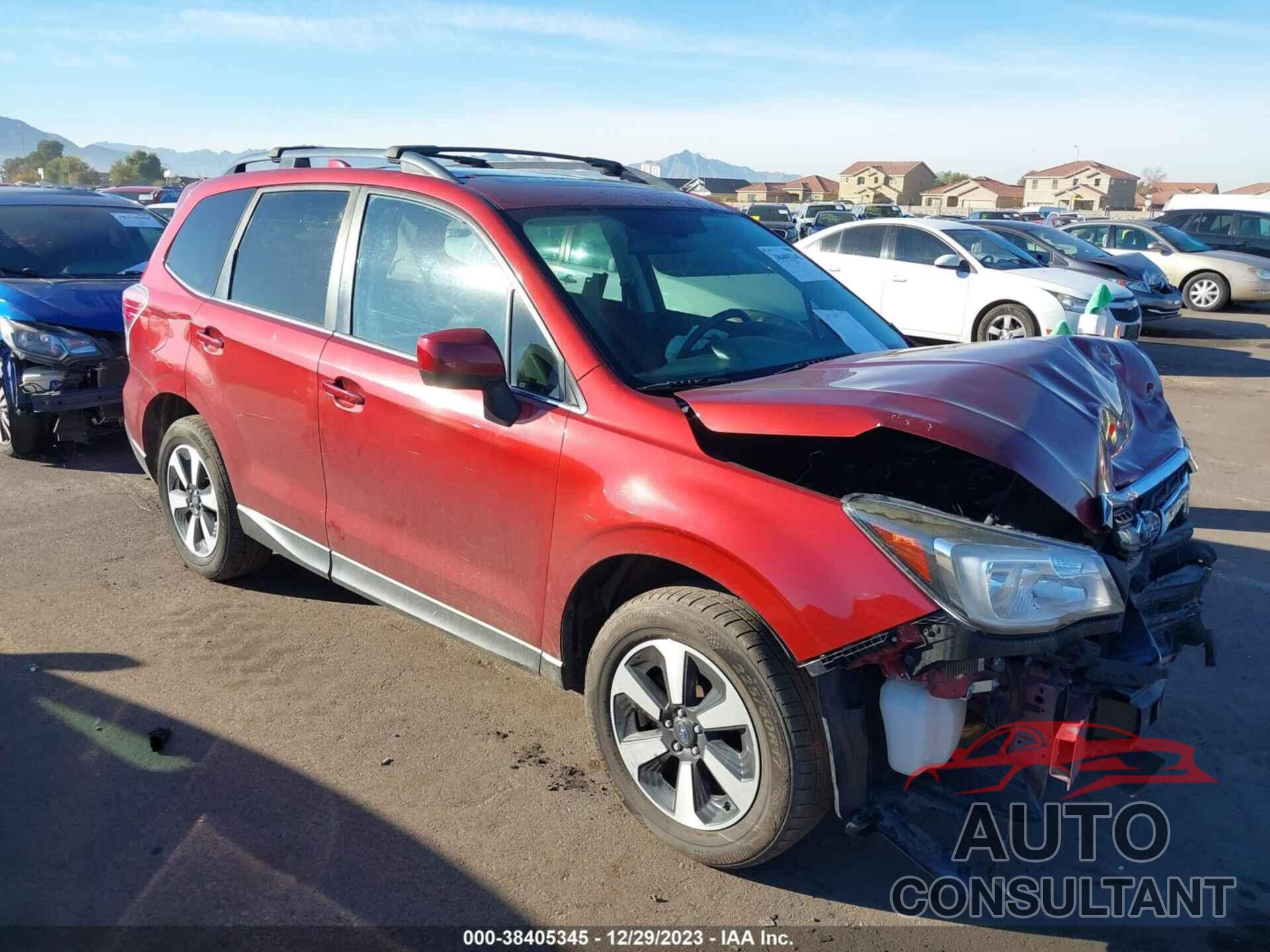 SUBARU FORESTER 2017 - JF2SJAJCXHH807693