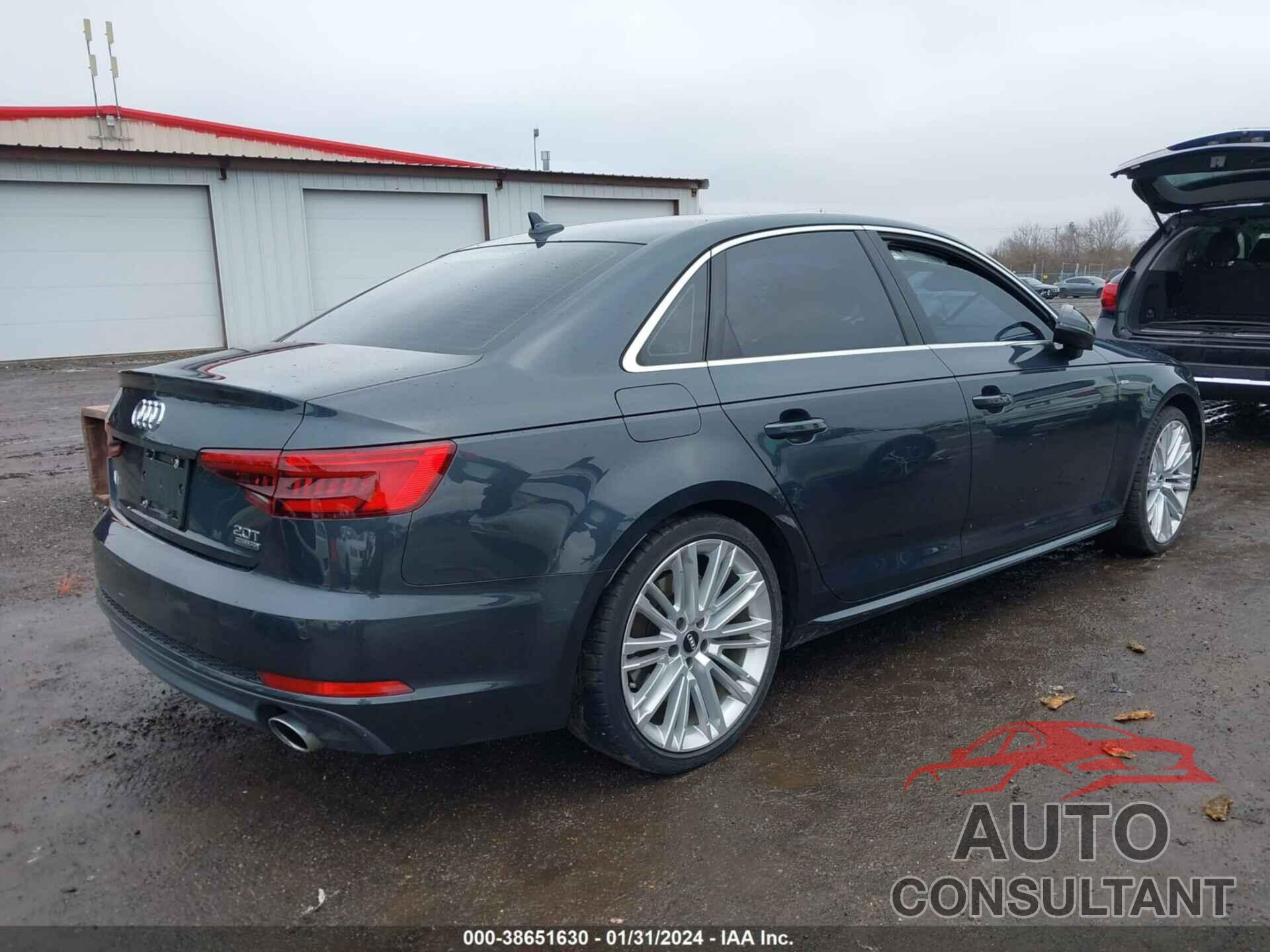 AUDI A4 2017 - WAUFNAF42HN037719