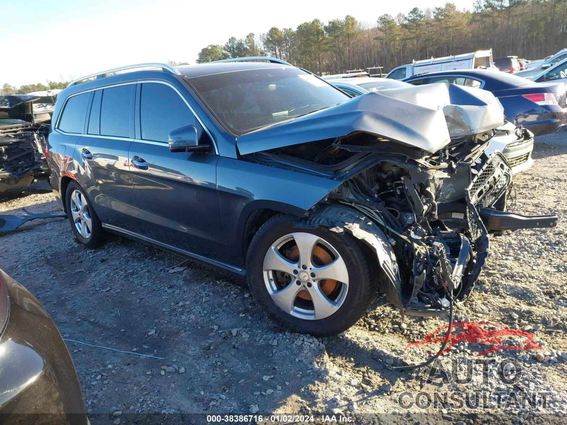 MERCEDES-BENZ GLS 450 2017 - 4JGDF6EE7HA808757