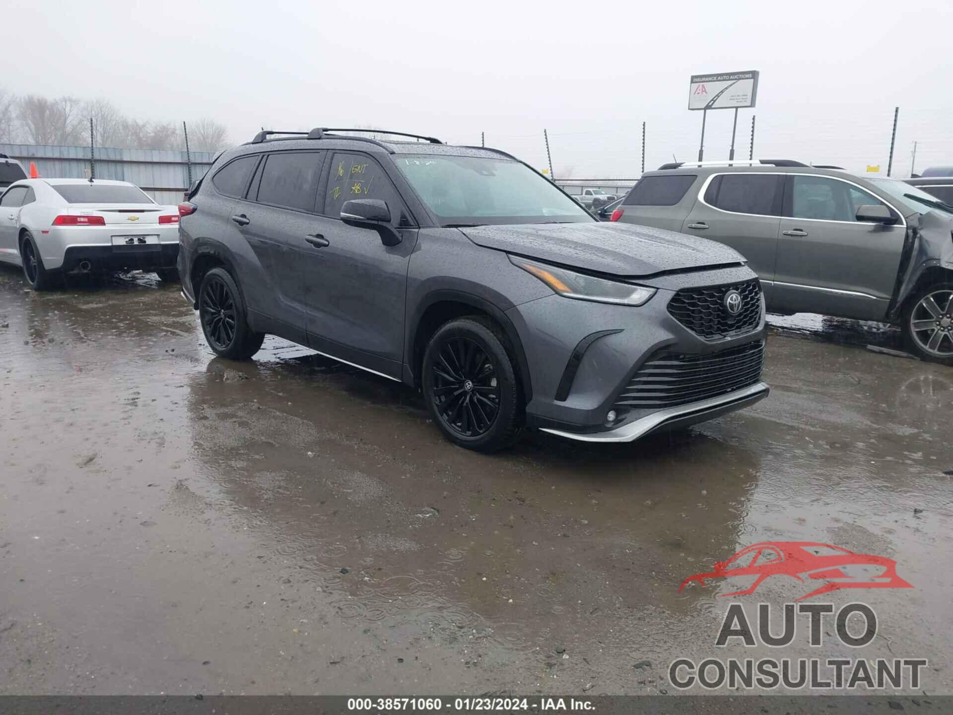 TOYOTA HIGHLANDER 2023 - 5TDKDRAH9PS019076